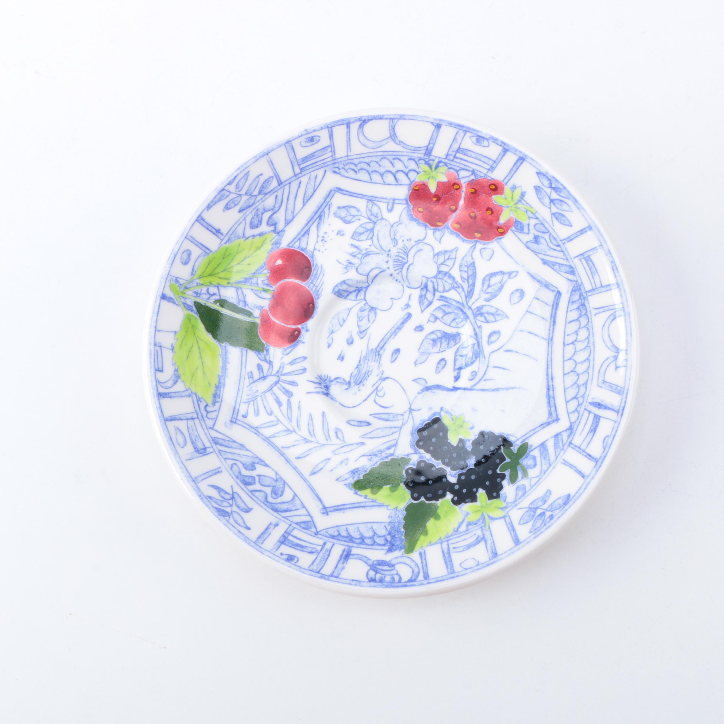 Gien China "Oiseau Bleu" Tableware EBTH