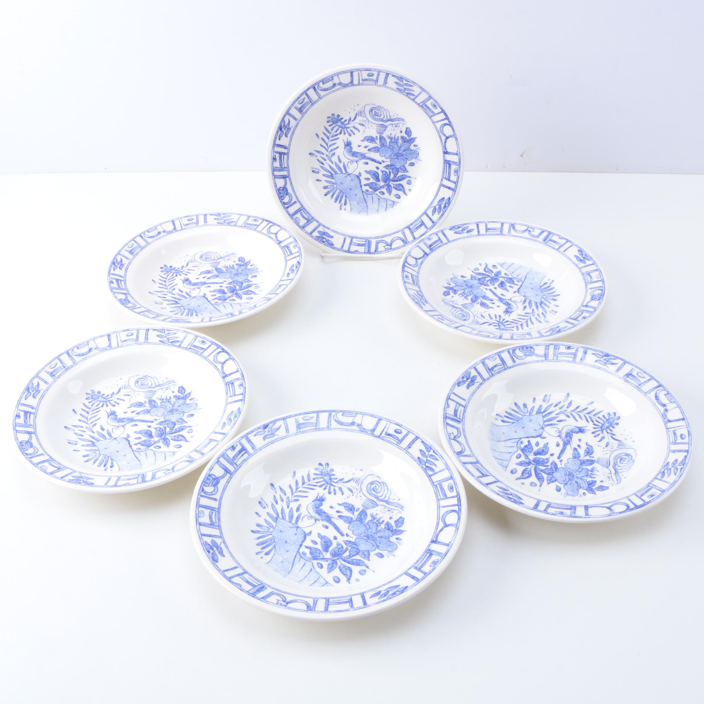 Gien China "Oiseau Bleu" Tableware EBTH