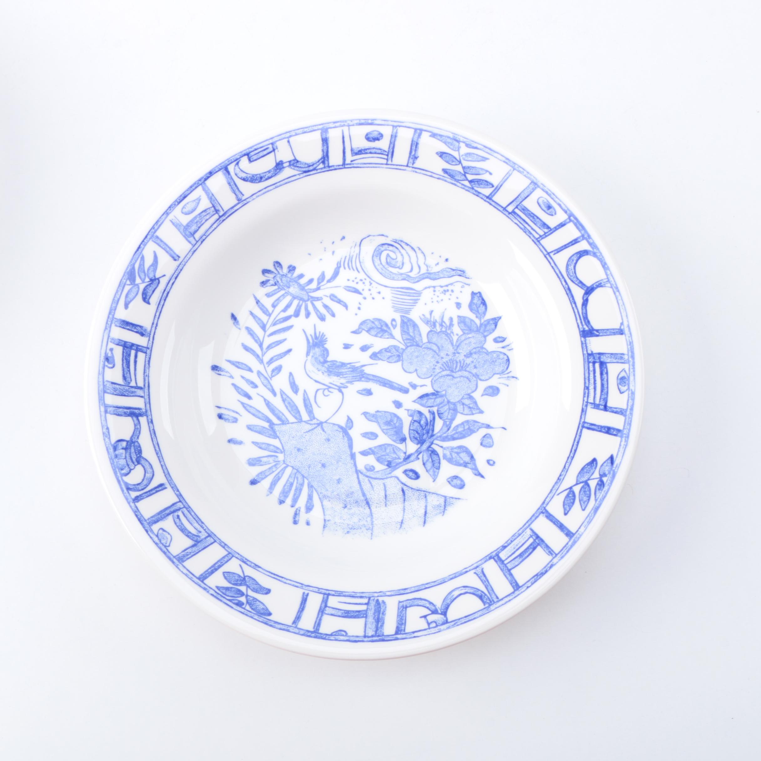 Gien China "Oiseau Bleu" Tableware EBTH