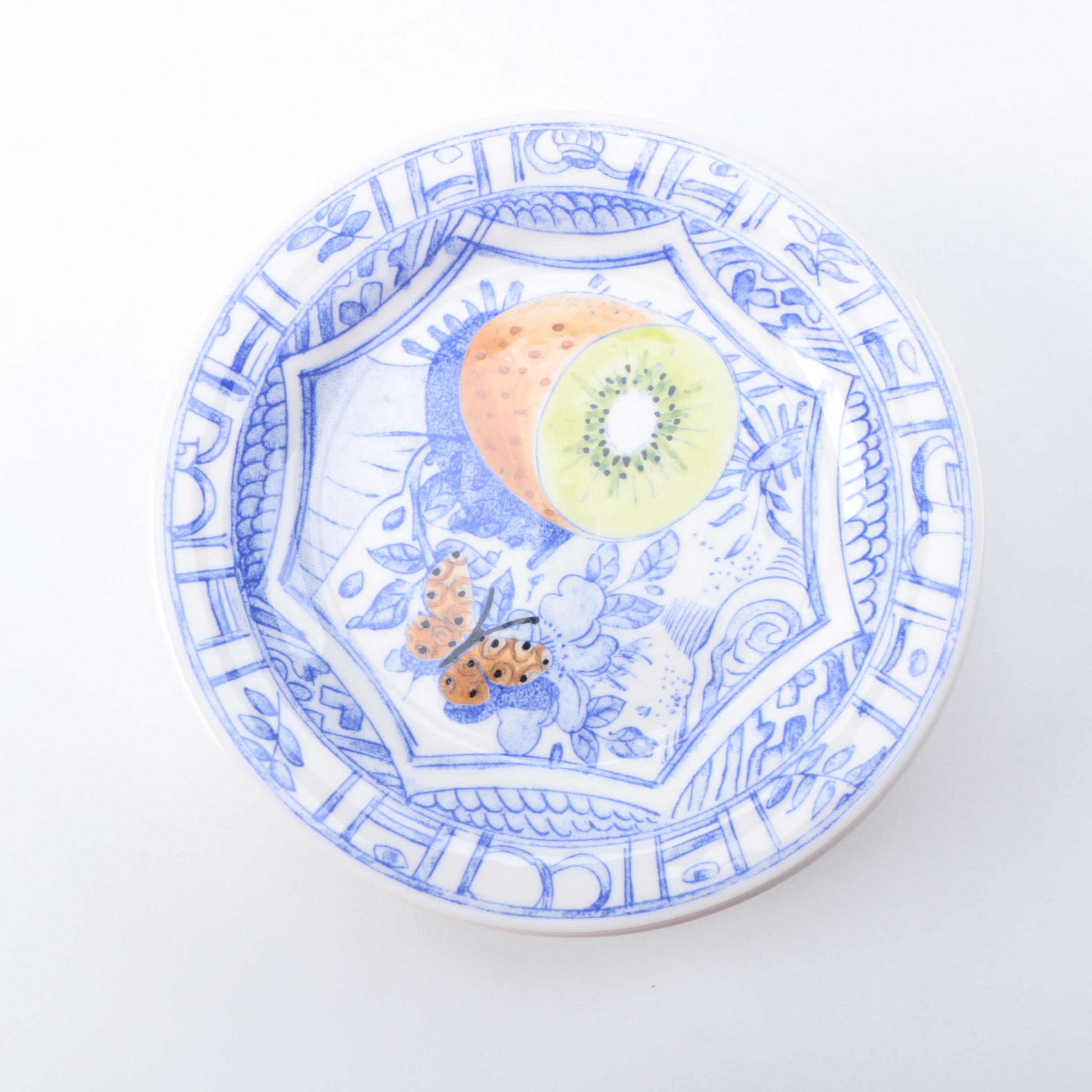 Gien China "Oiseau Bleu" Tableware EBTH