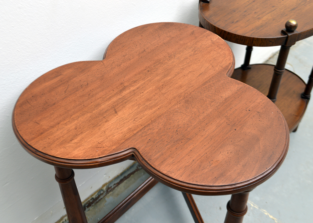 Two English Style End Tables