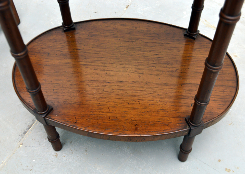 Two English Style End Tables