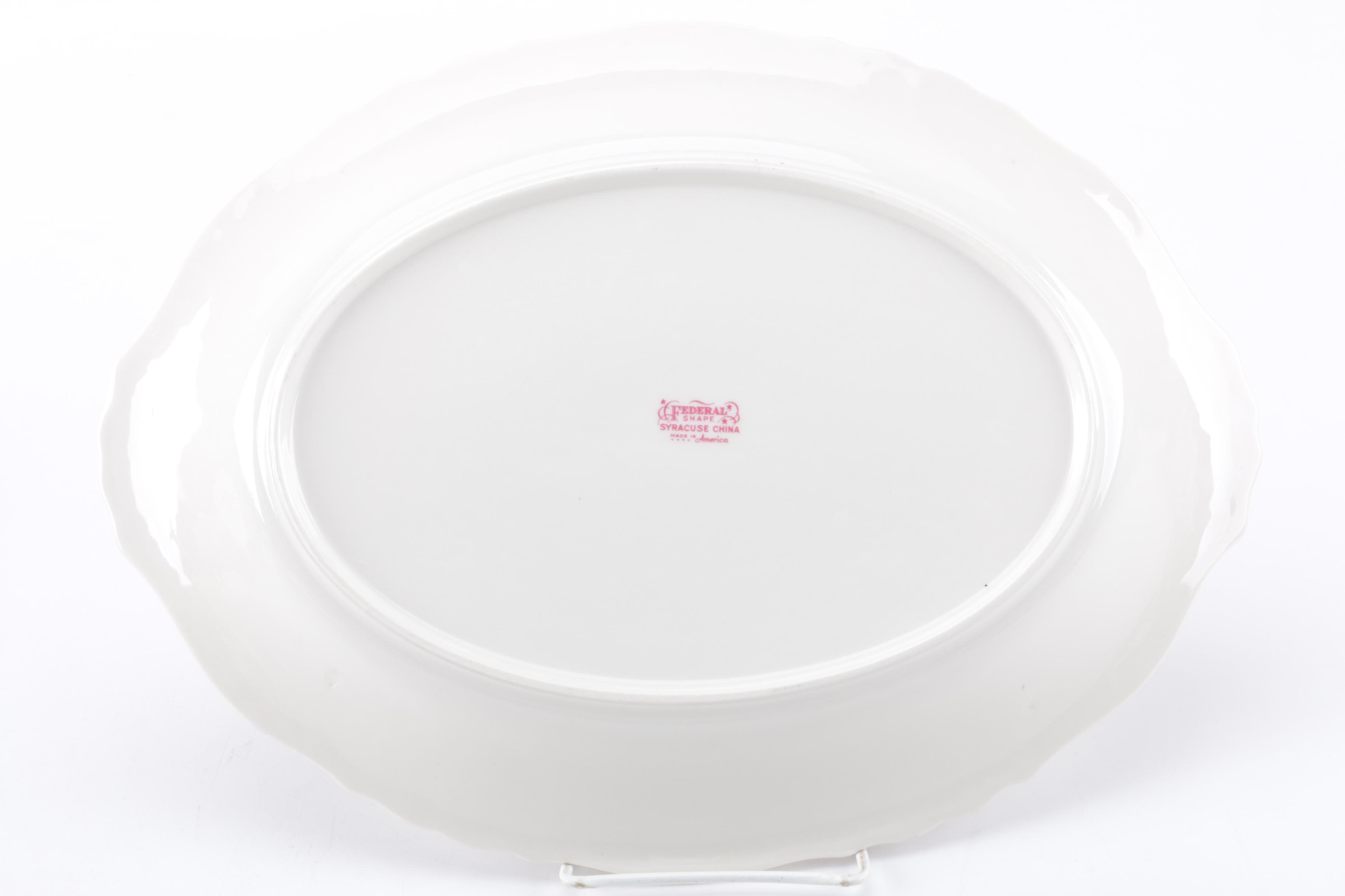 Syracuse "Victoria" Porcelain Serveware