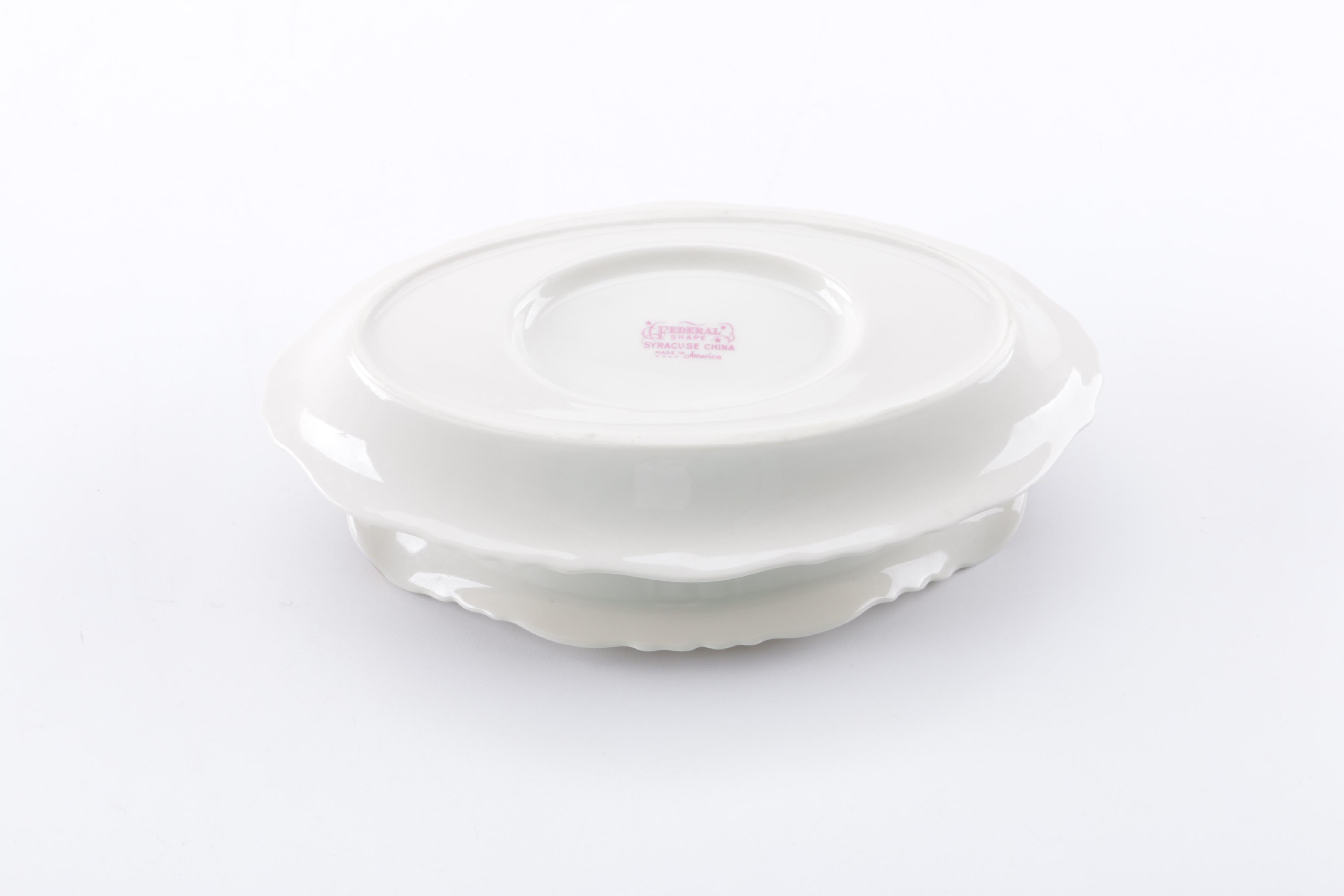 Syracuse "Victoria" Porcelain Serveware