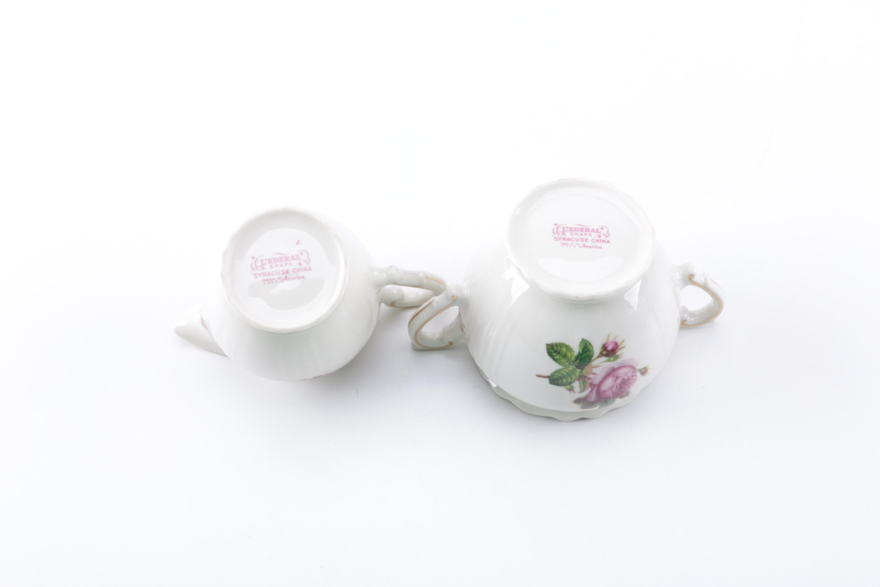 Syracuse "Victoria" Porcelain Serveware