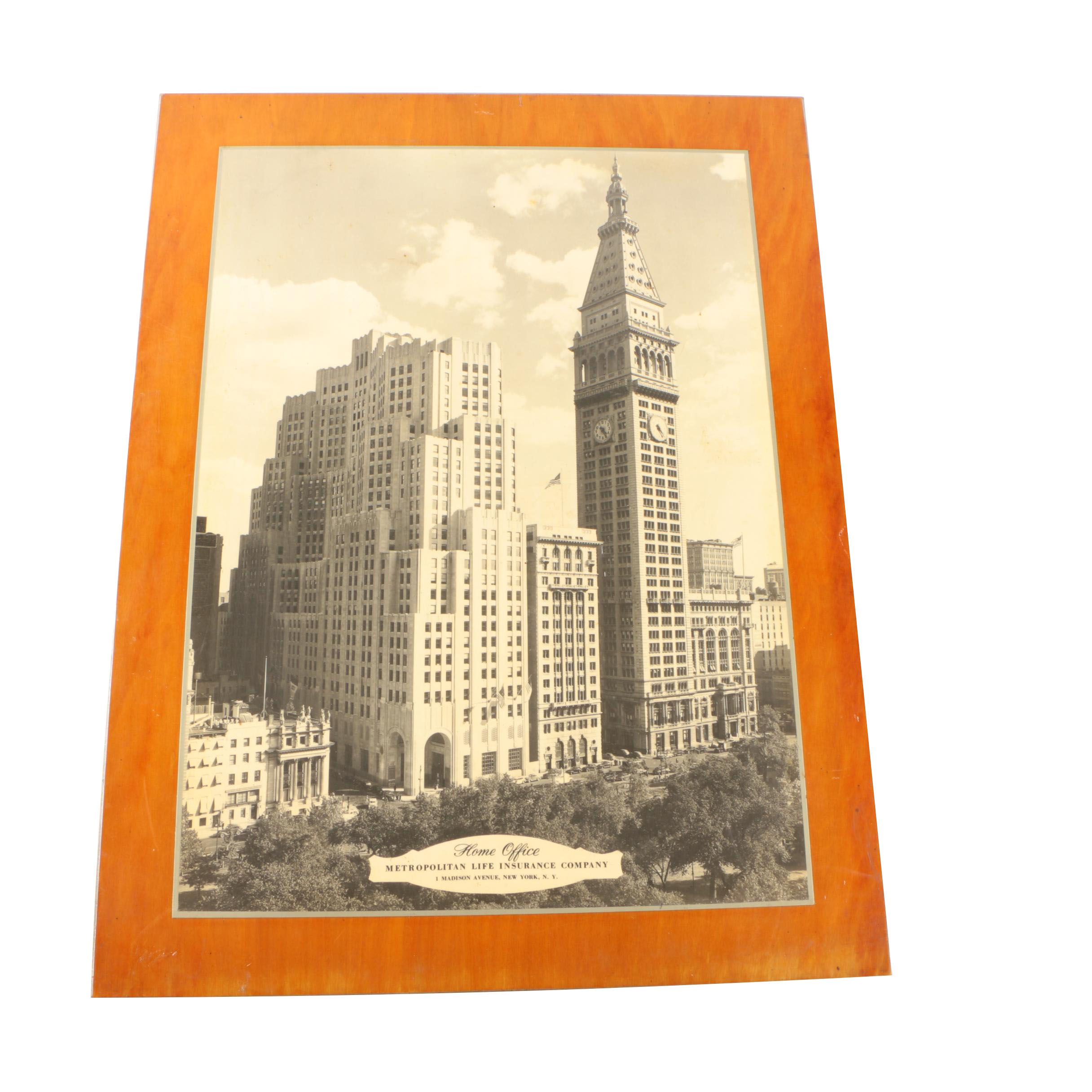 Metropolitan Life Insurance Sign