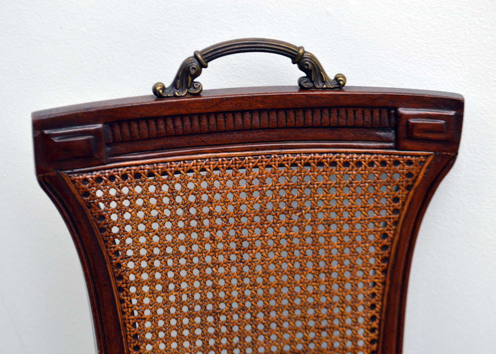 Vintage Chair, Needlepoint and Magazine Rack