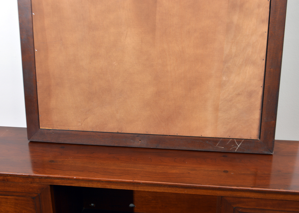 Willett Cherry Full Size Headboard and Mirror