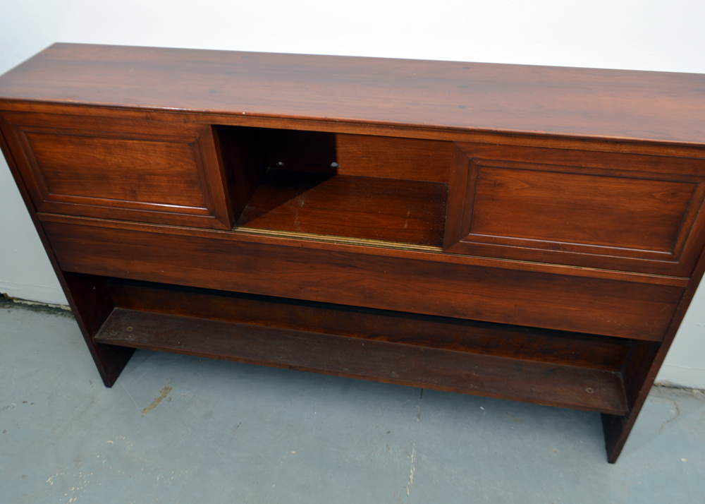 Willett Cherry Full Size Headboard and Mirror