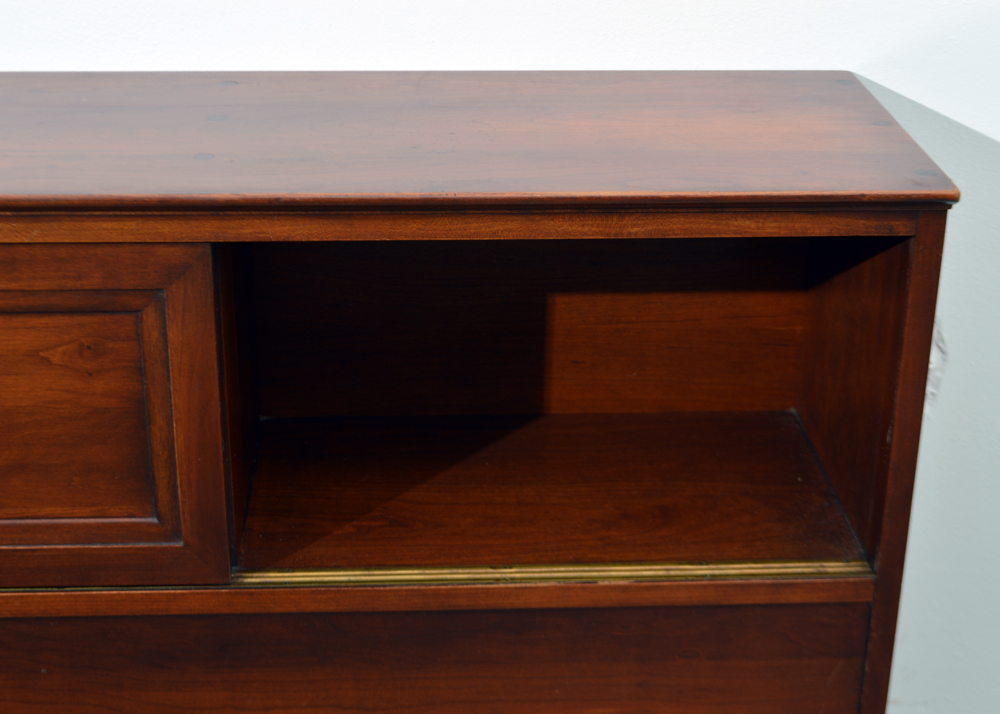 Willett Cherry Full Size Headboard and Mirror