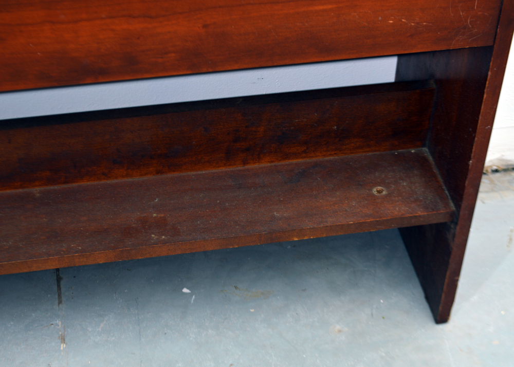 Willett Cherry Full Size Headboard and Mirror