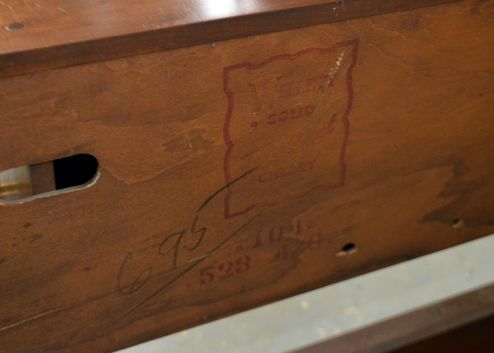 Willett Cherry Full Size Headboard and Mirror