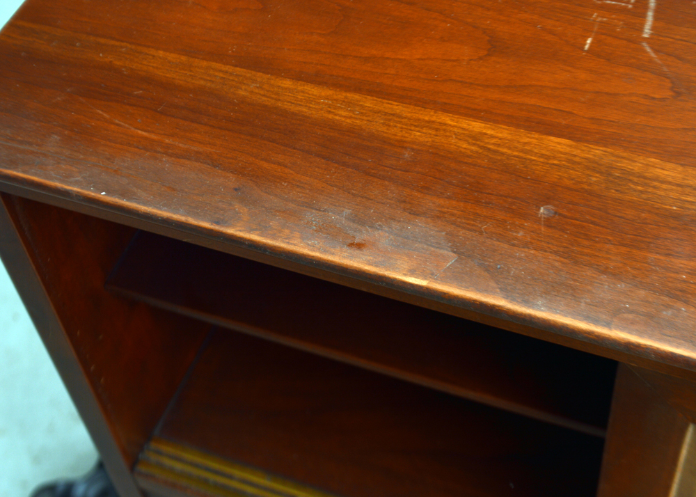 Willett Cherry Full Size Headboard and Mirror