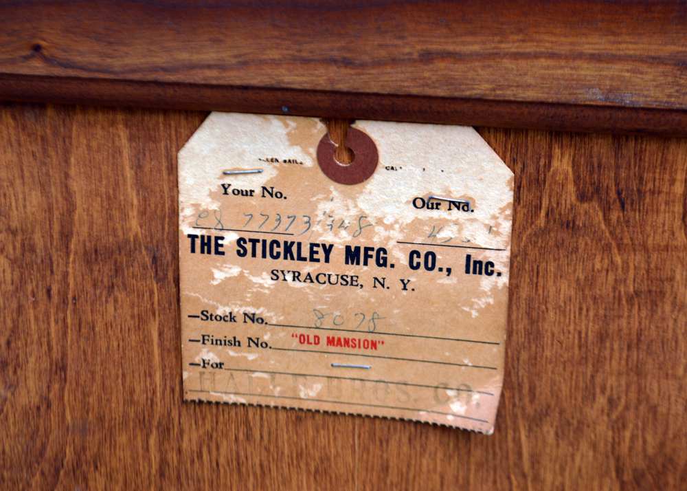 Vintage Cherry Bookshelf by The Stickley Manufacturing Company