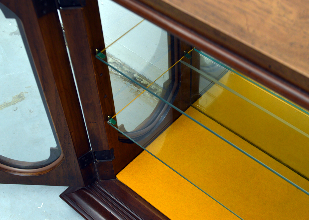 Vintage Lighted Display Cabinet