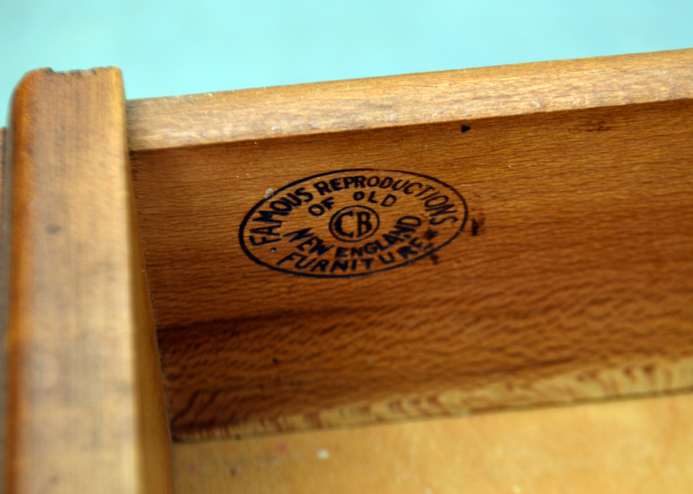 Colonial Style Maple Cupboard by New England Furniture