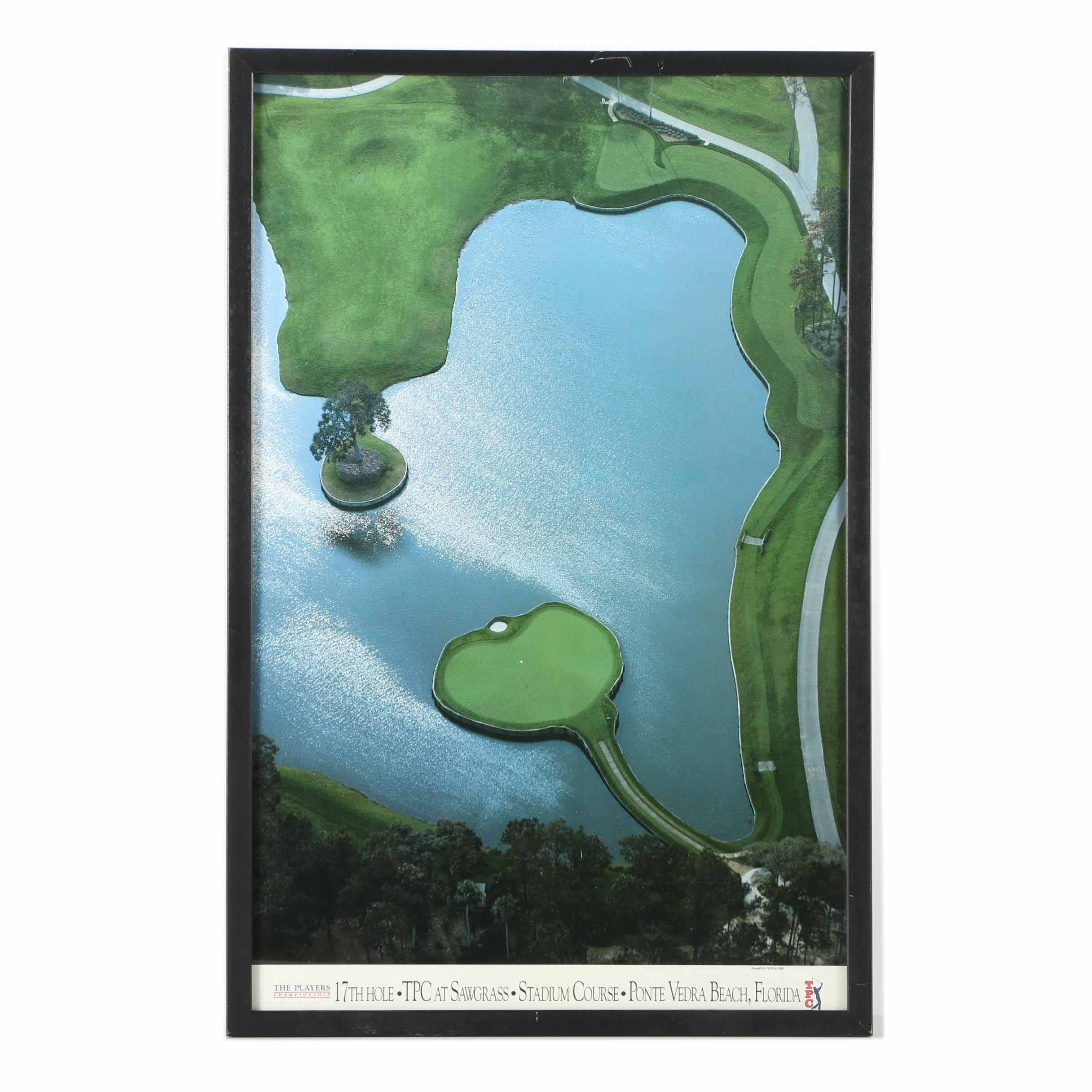 Offset Lithograph Poster for the 1992 Players Championship