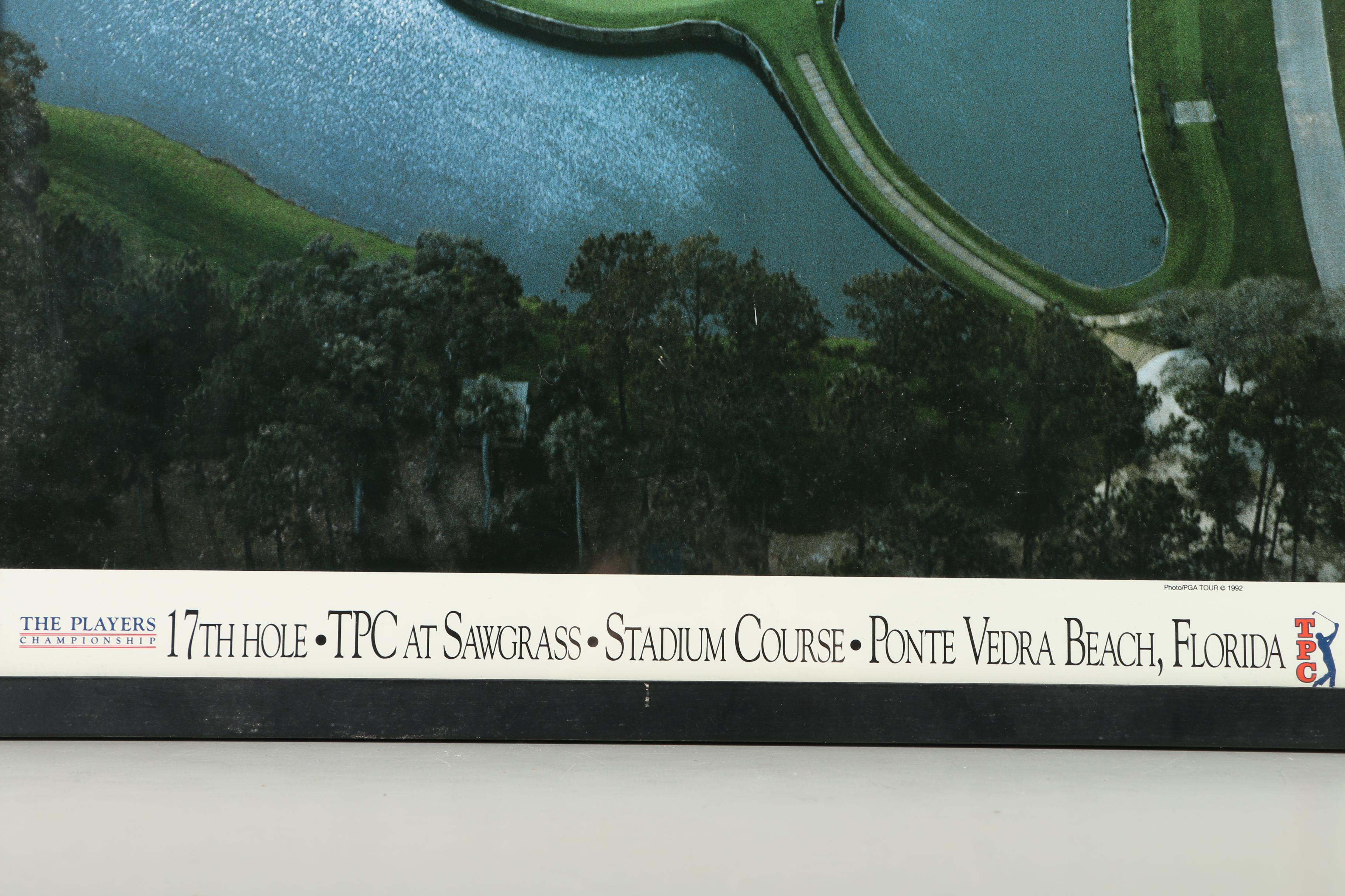 Offset Lithograph Poster for the 1992 Players Championship