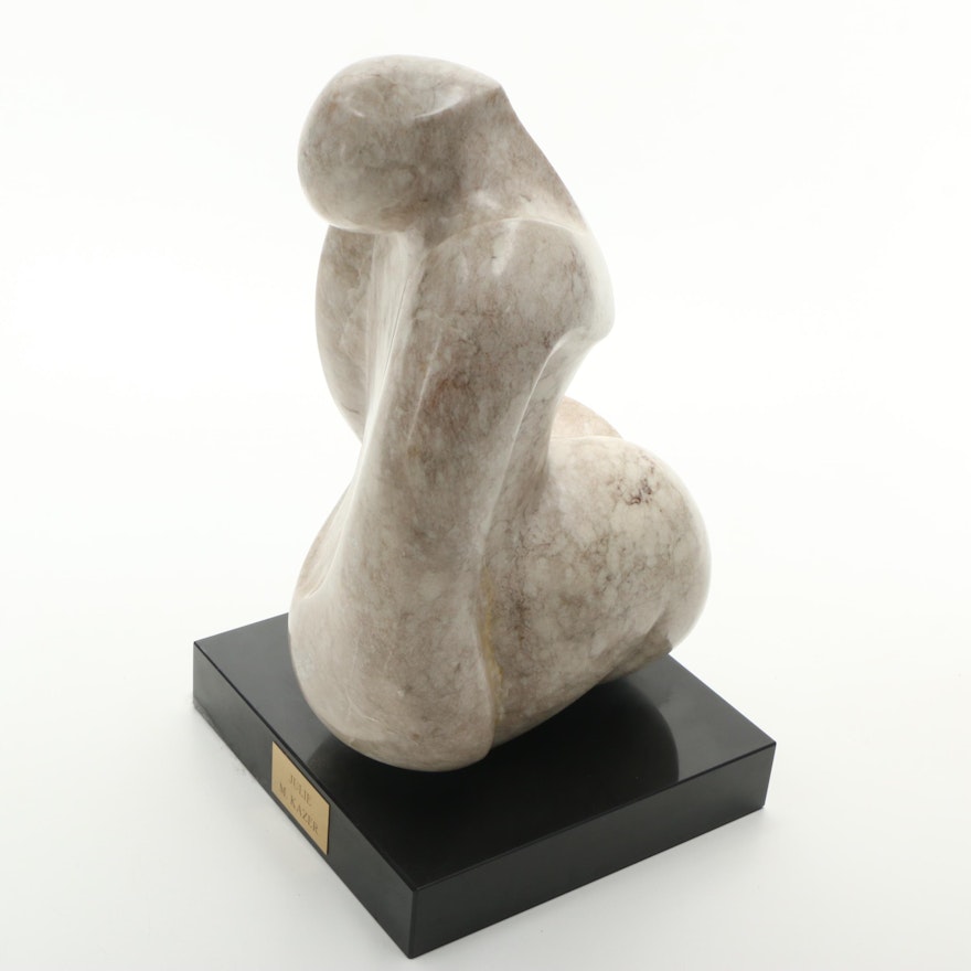 M. Kazer Marble Sculpture "Julie"
