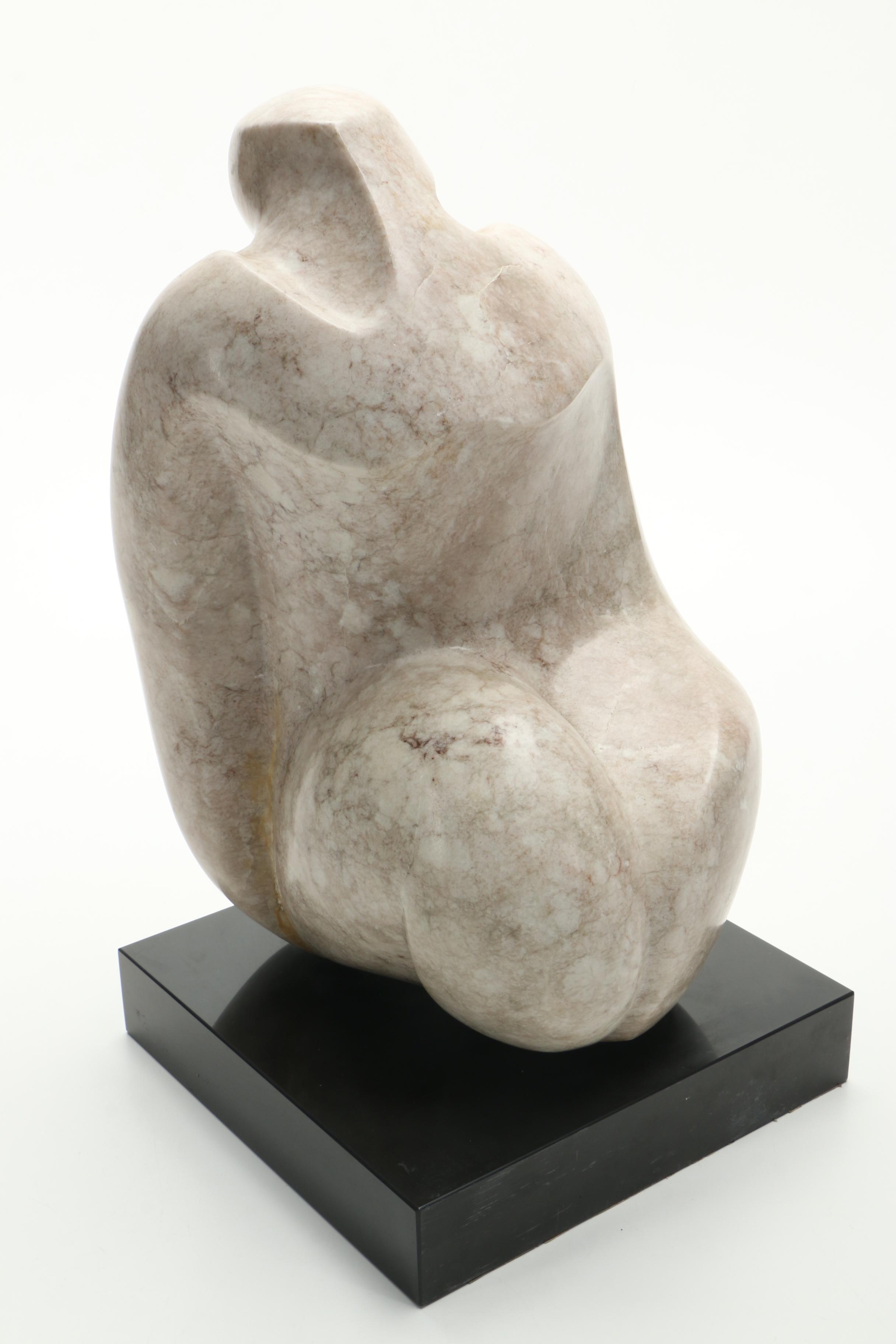 M. Kazer Marble Sculpture "Julie"