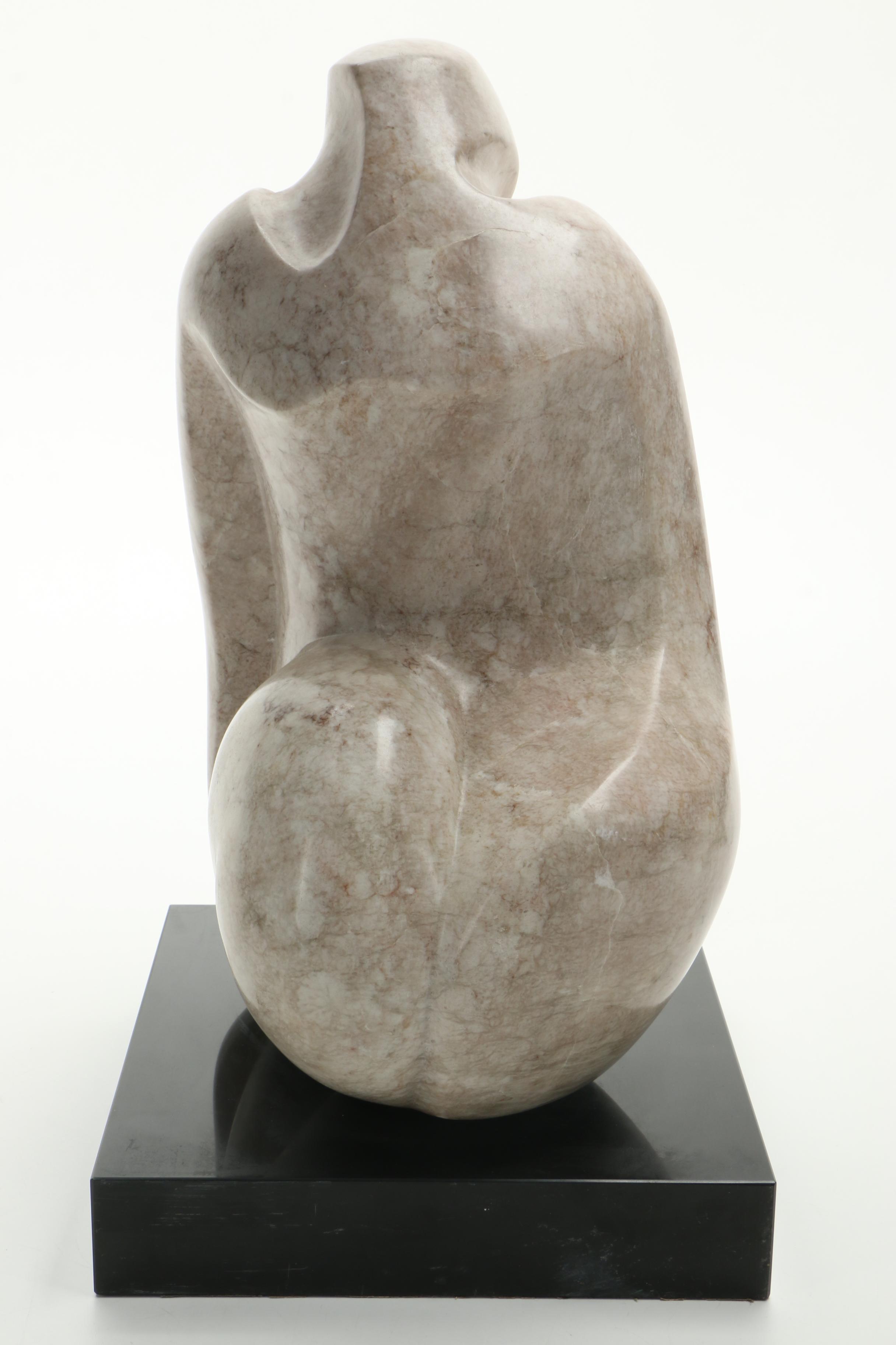 M. Kazer Marble Sculpture "Julie"