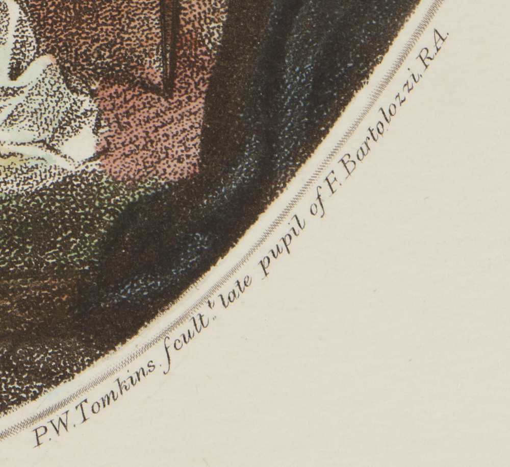 After Charles Ansell Engraving on Paper "French Dressing Room"