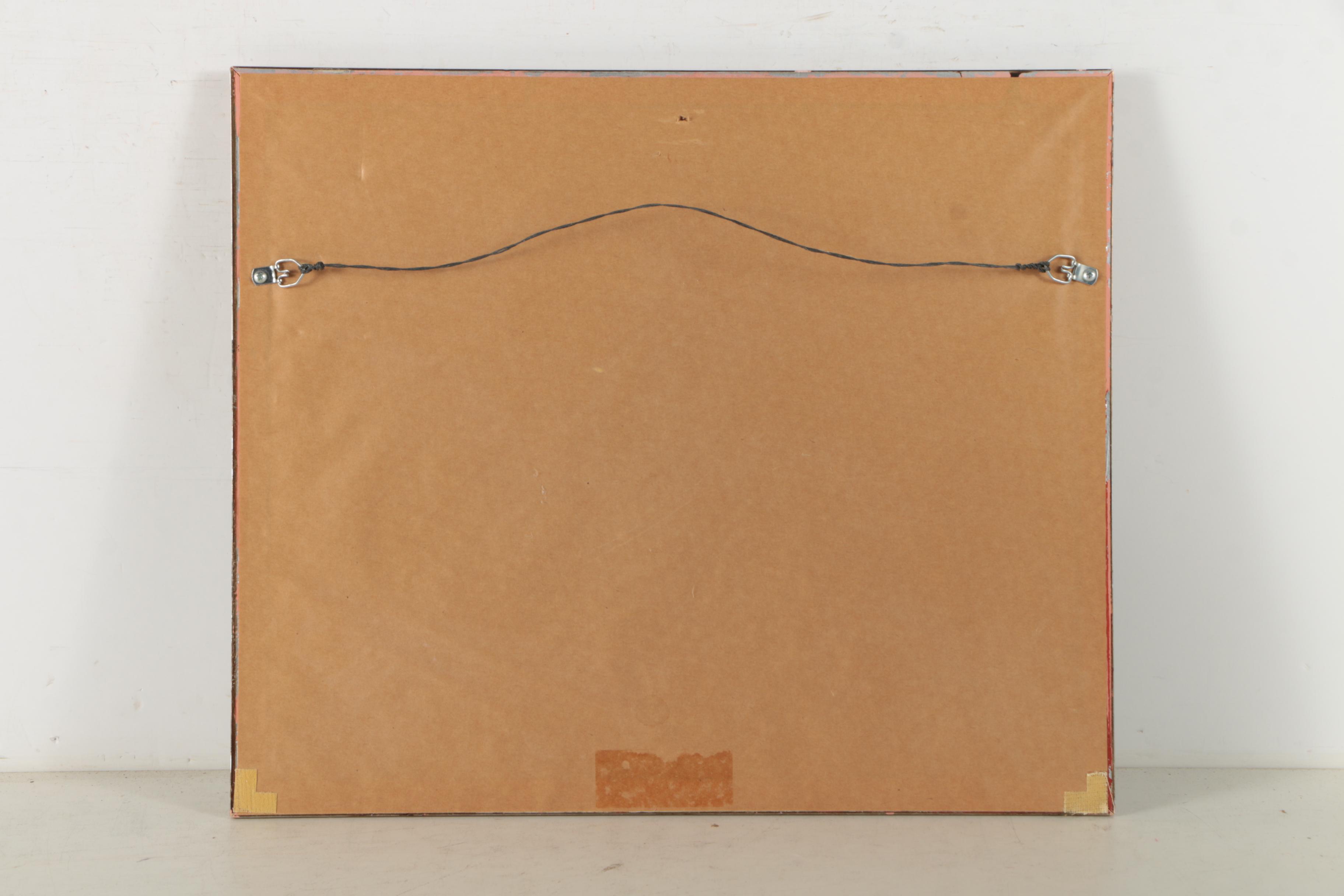 Offset Lithograph After Michael Sloan "Almost Home"