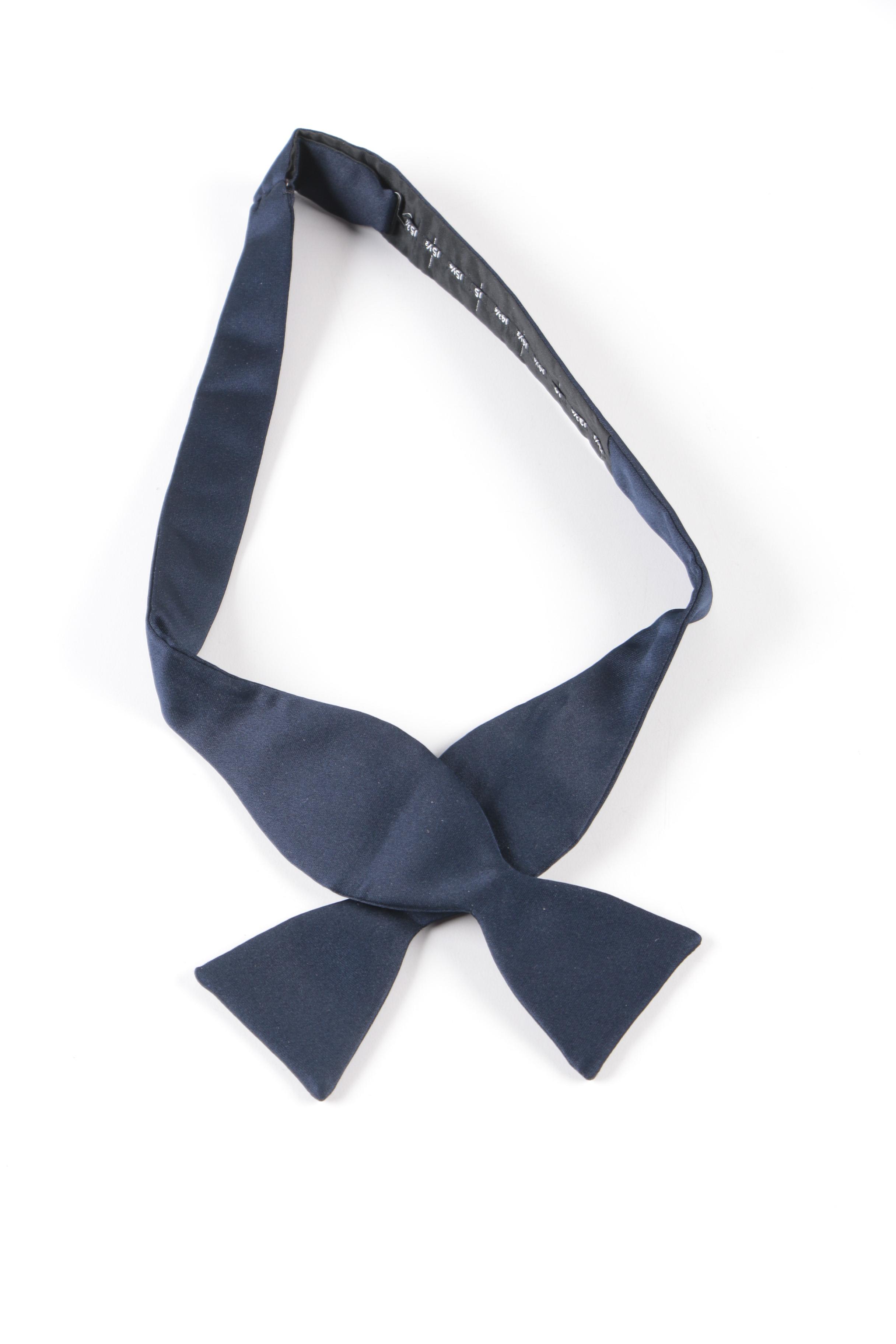 Tuxedo Accessories Including Silk Christian Dior Cummerbund