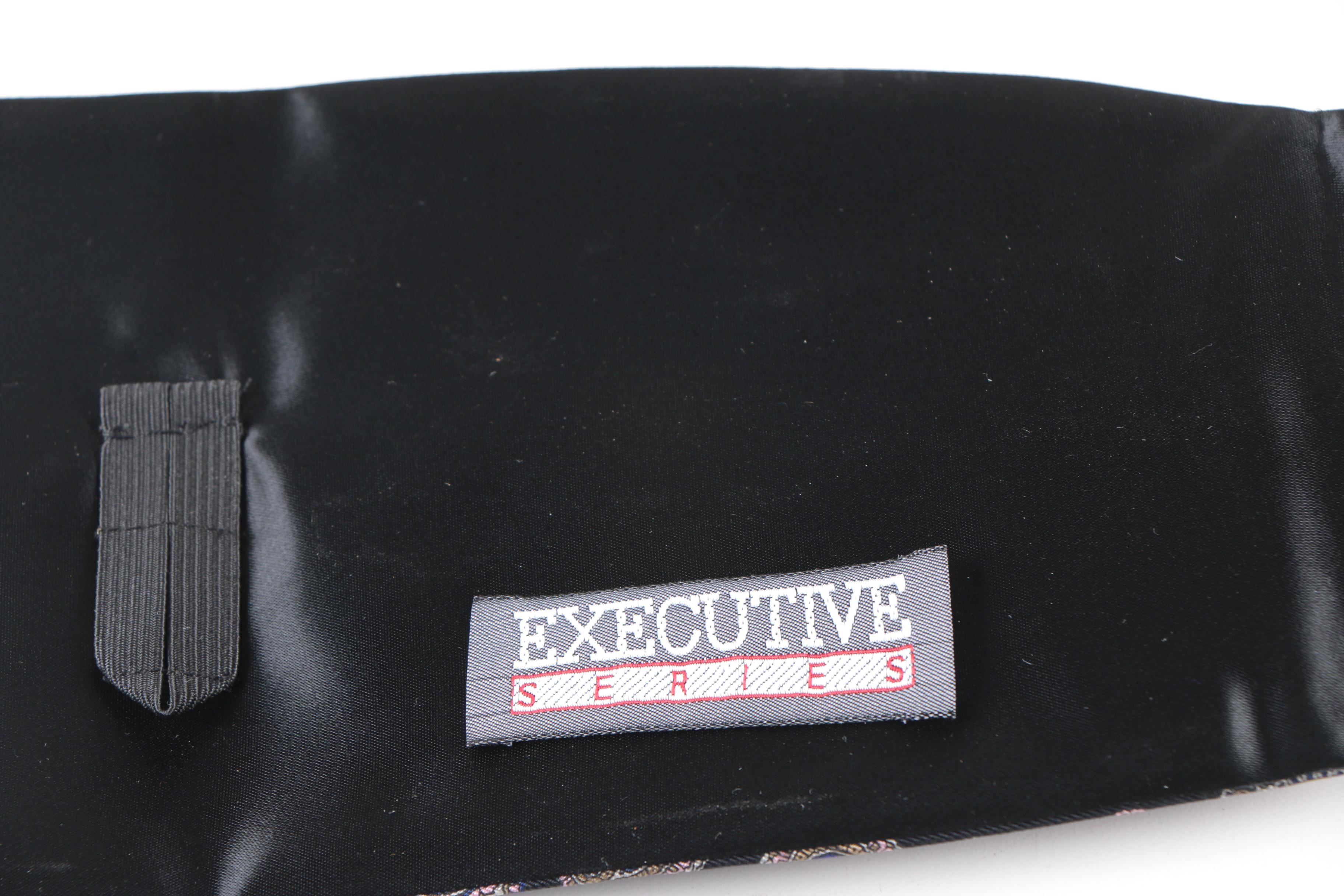 Tuxedo Accessories Including Silk Christian Dior Cummerbund