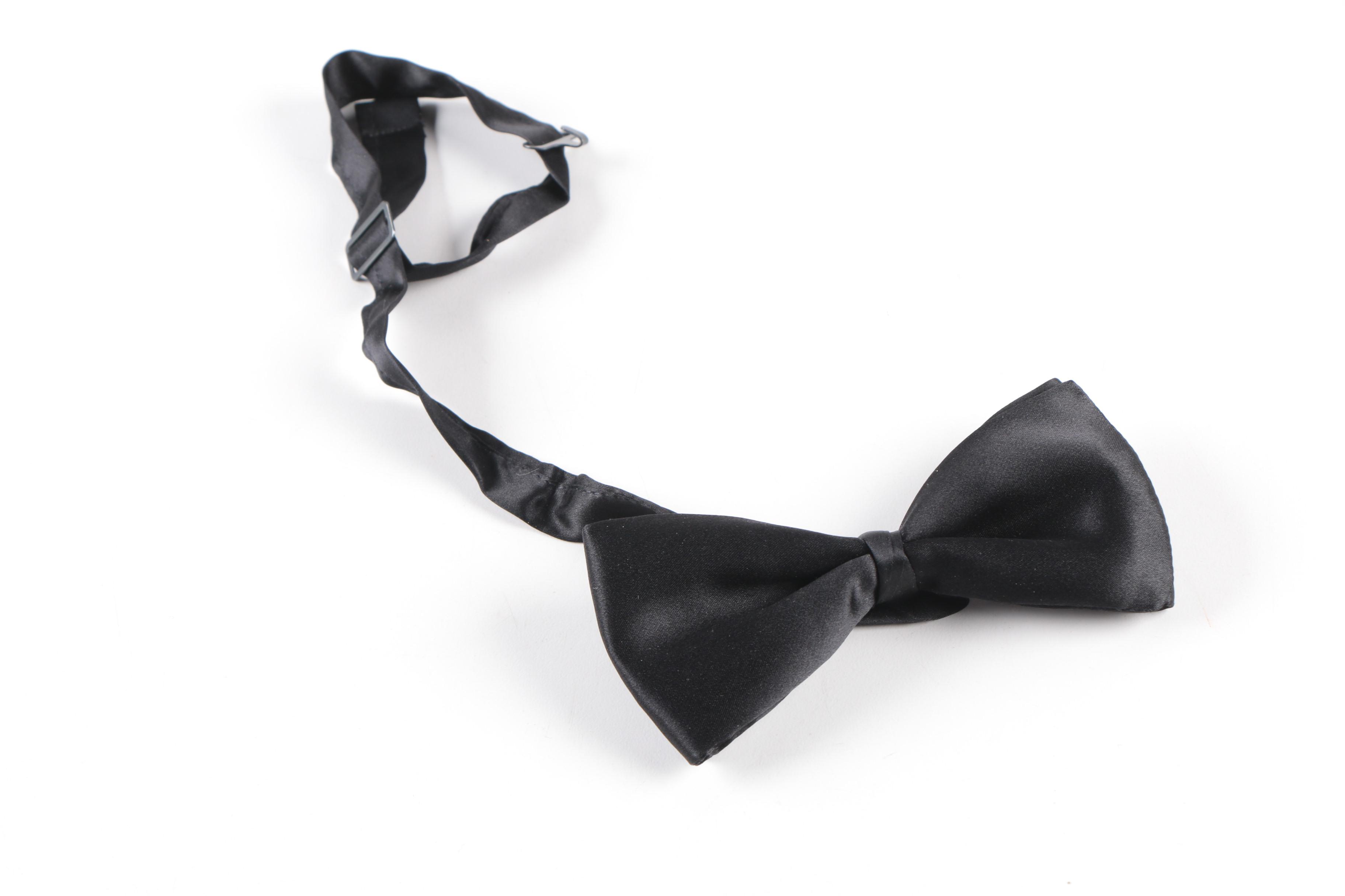 Tuxedo Accessories Including Silk Christian Dior Cummerbund