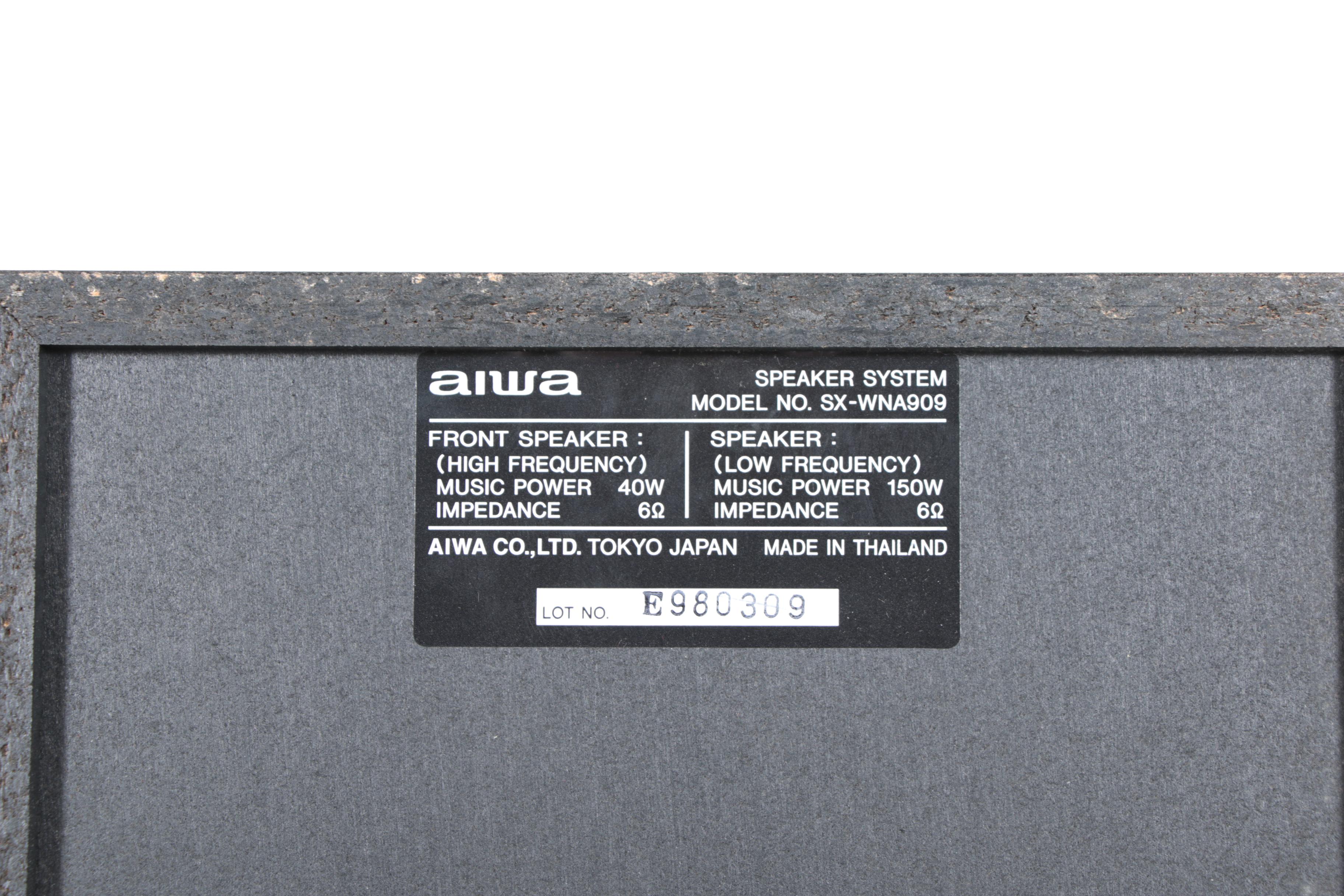 Aiwa CX-NA909 Digital Audio System