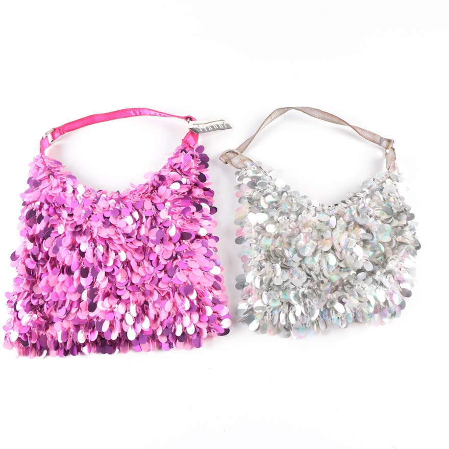 Sequined Handbags Including Tianni