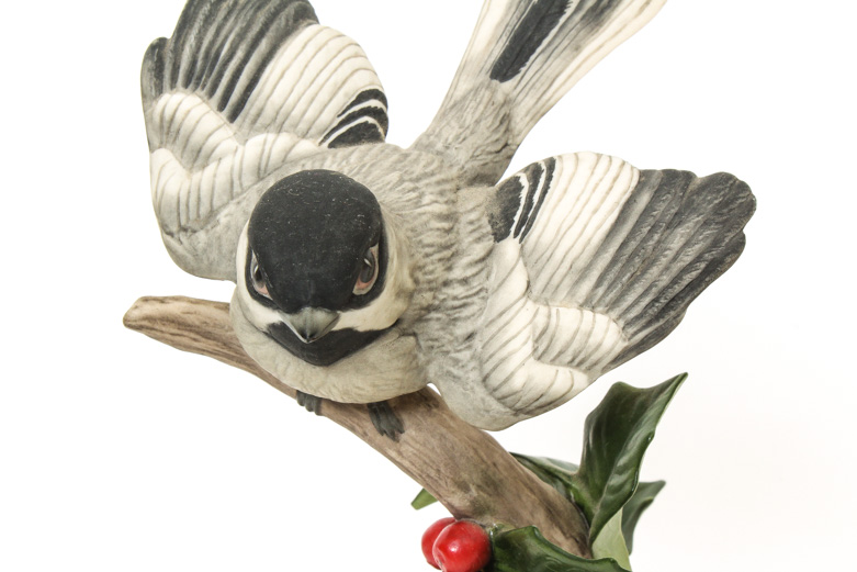 Boehm Limited Edition Porcelain Figurine "Black Capped Chickadee"