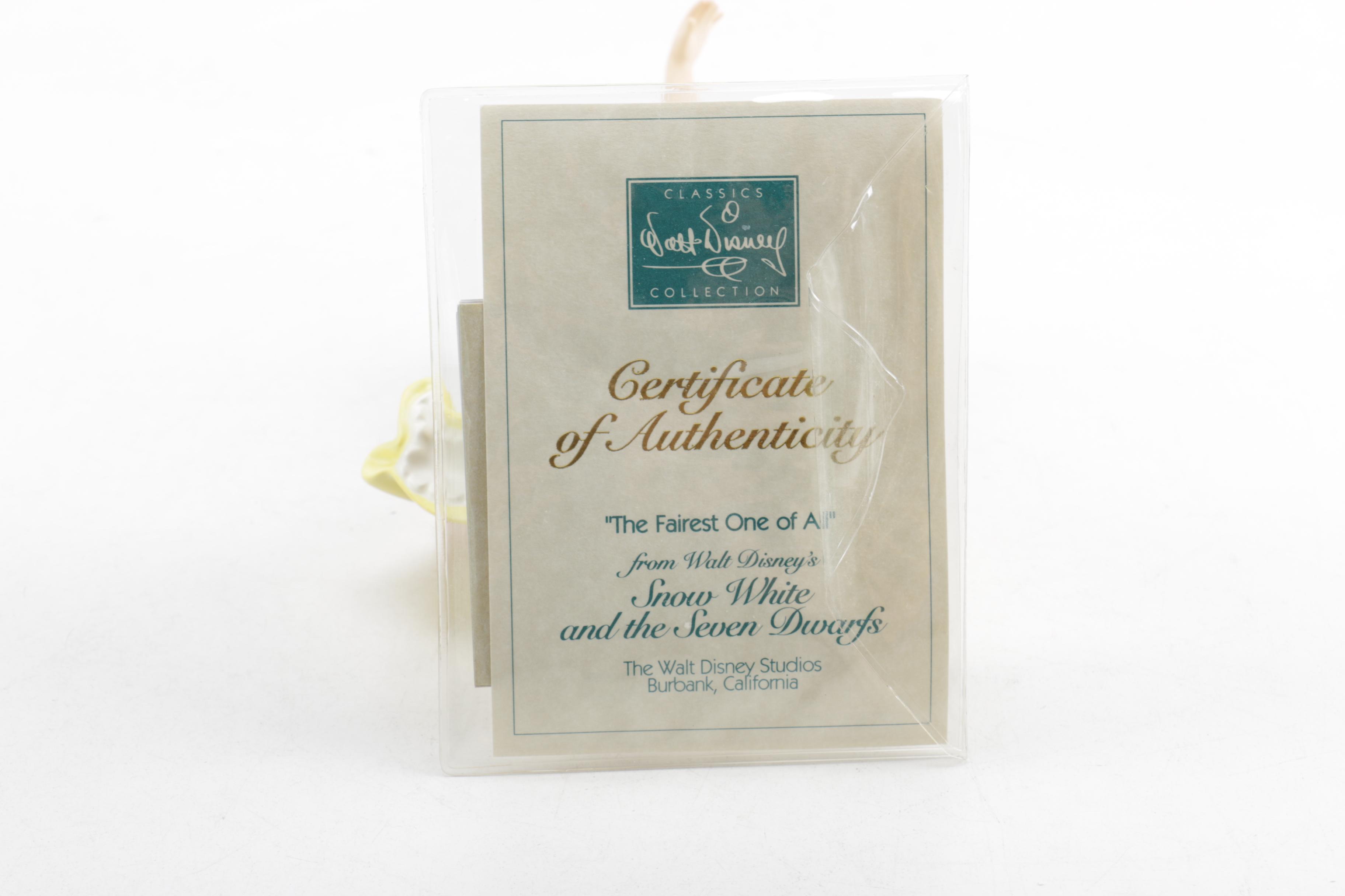 Walt Disney Collection "The Fairest One of All" Snow White Figurine