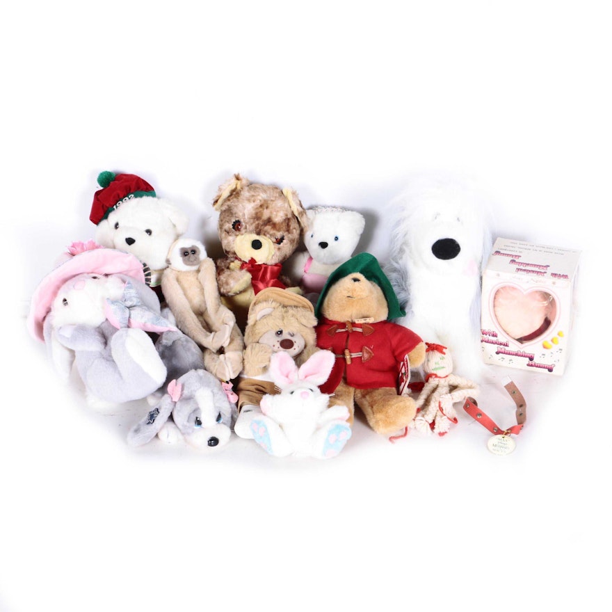 Collection of Stuffed Animal Toys