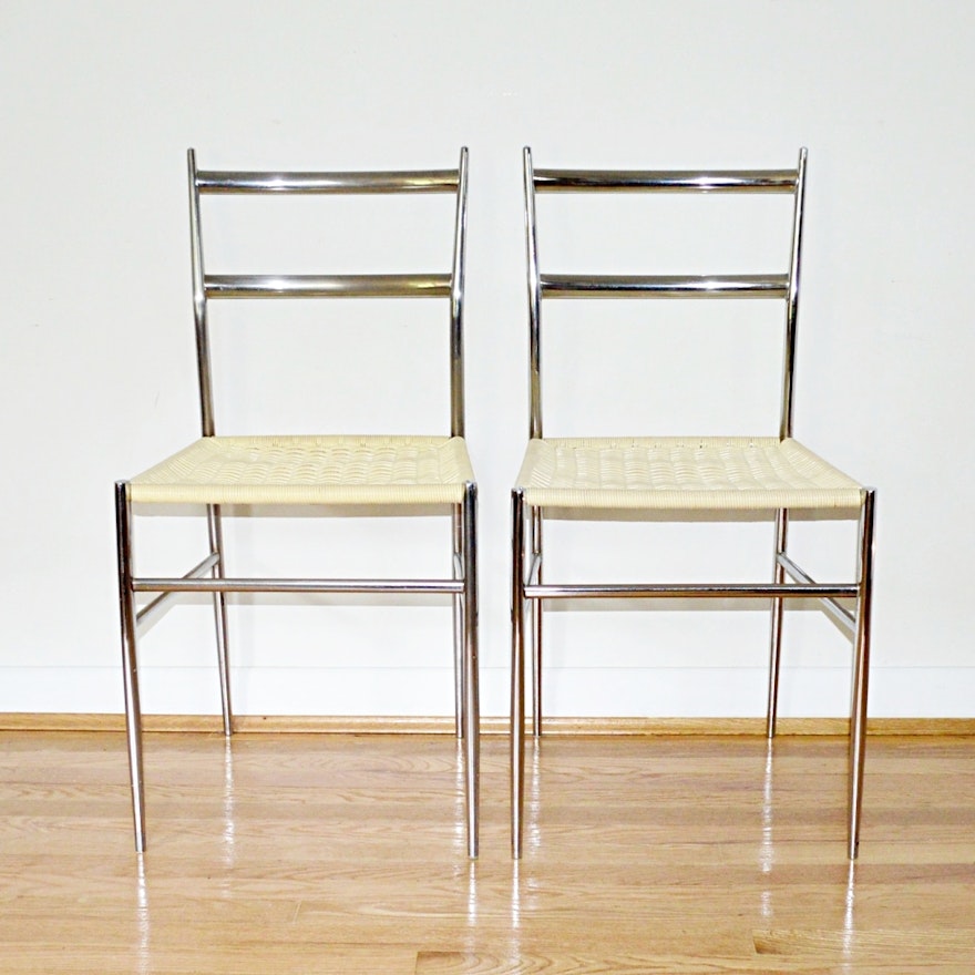 Modern Gio Ponti "Superleggera" Style Chairs