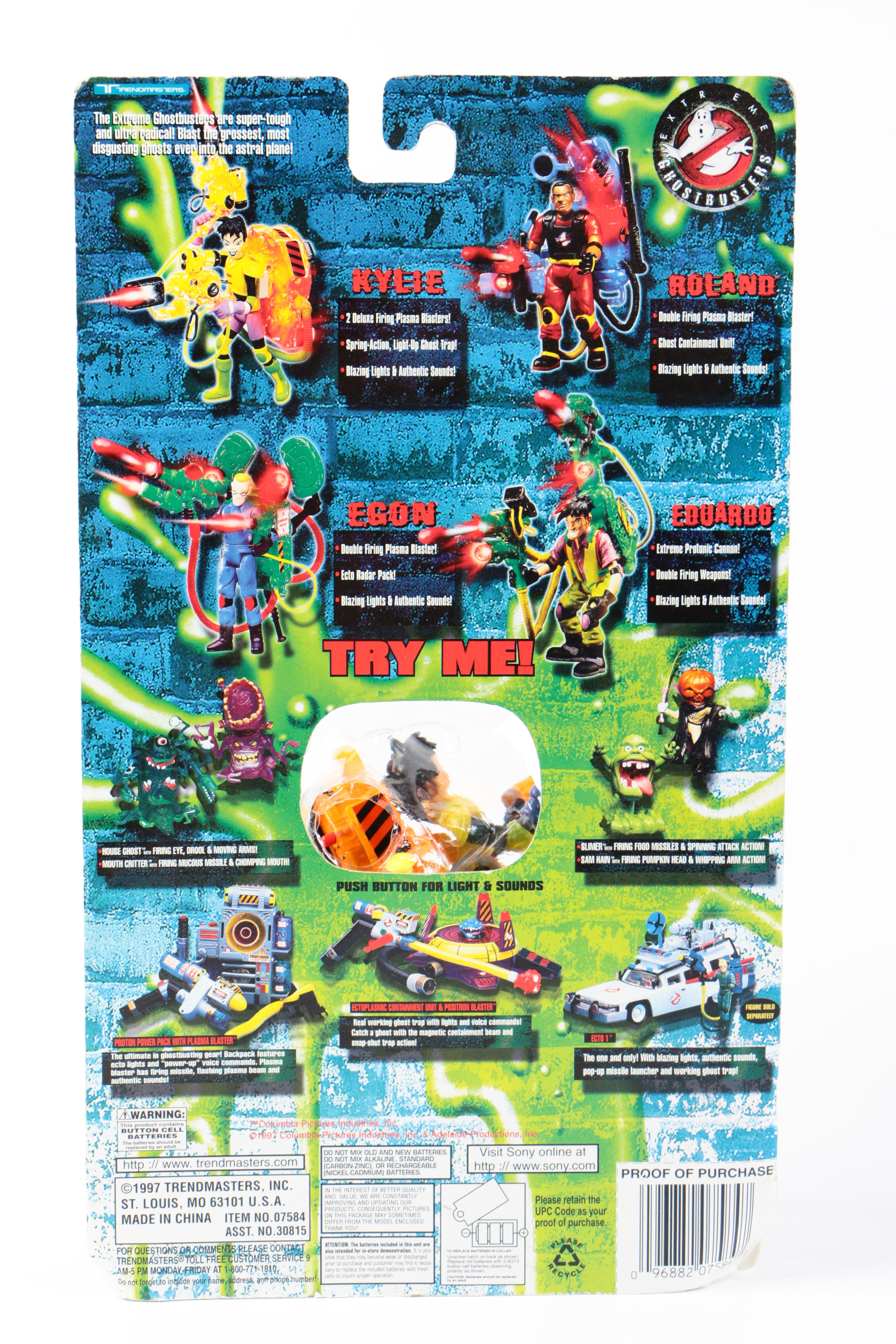 Set of "Extreme Ghostbusters" Action Figure