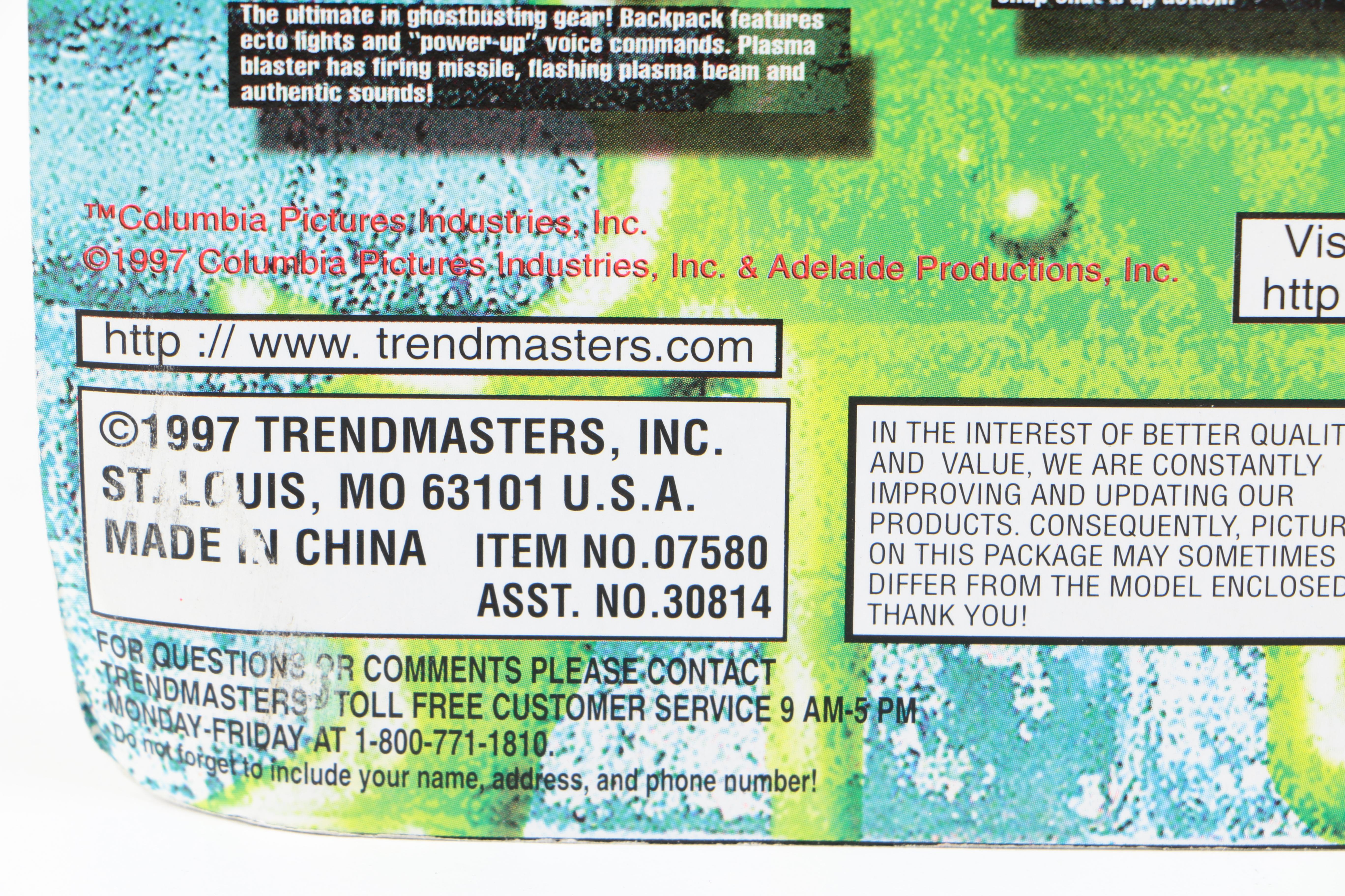 Set of "Extreme Ghostbusters" Action Figure
