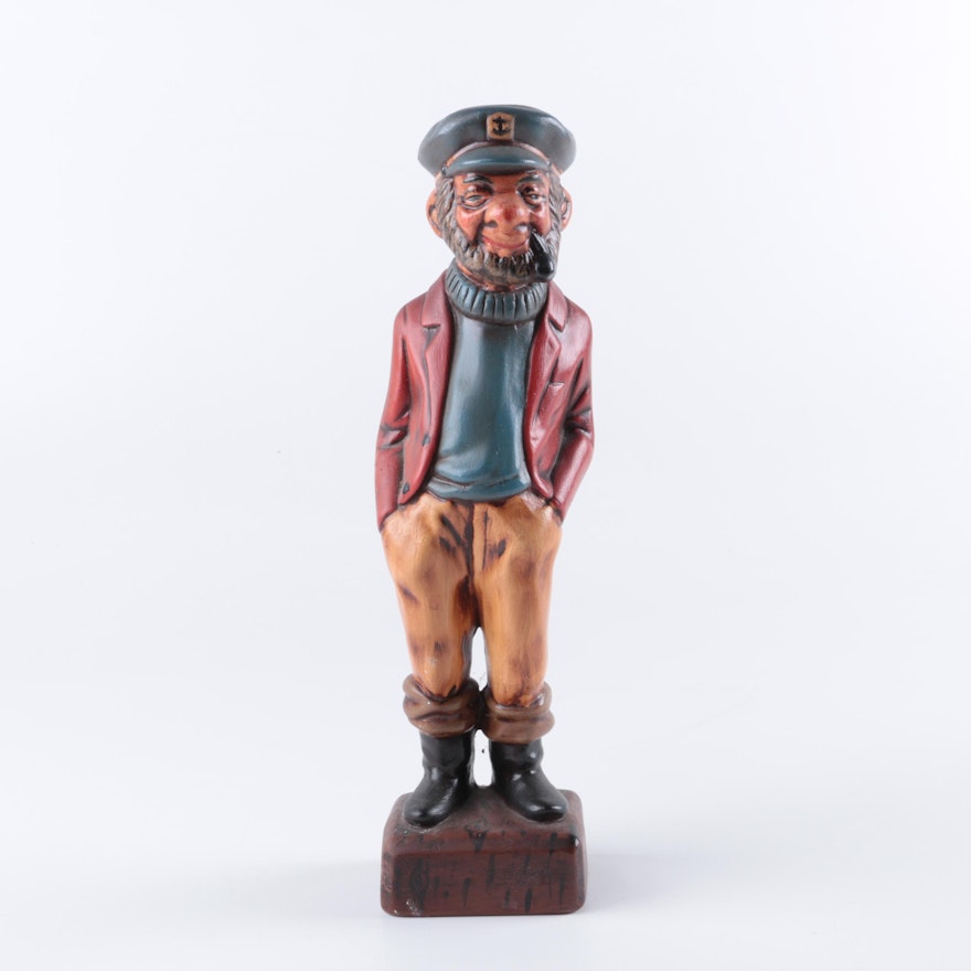 Ceramic Sea Captain Figurine