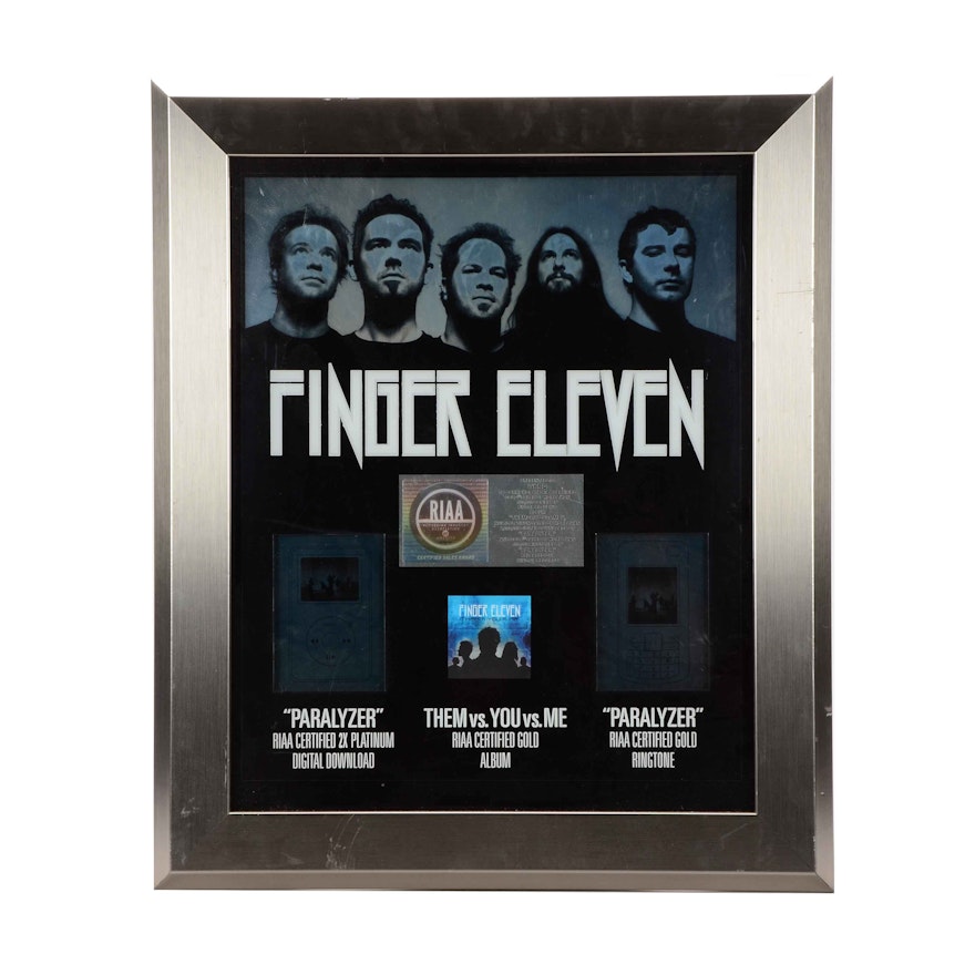 Finger Eleven's Q102 Award