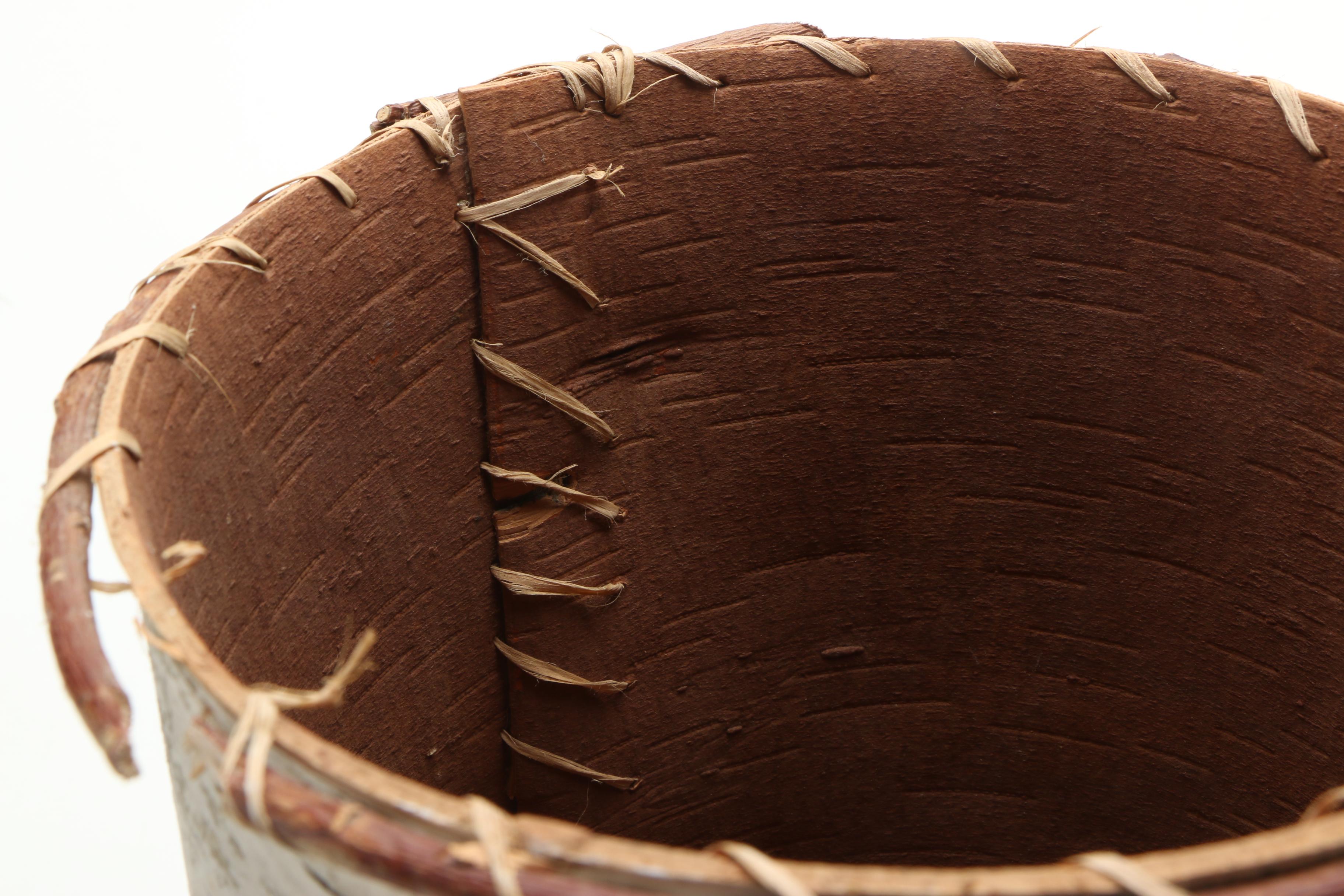 Birch Bark Container