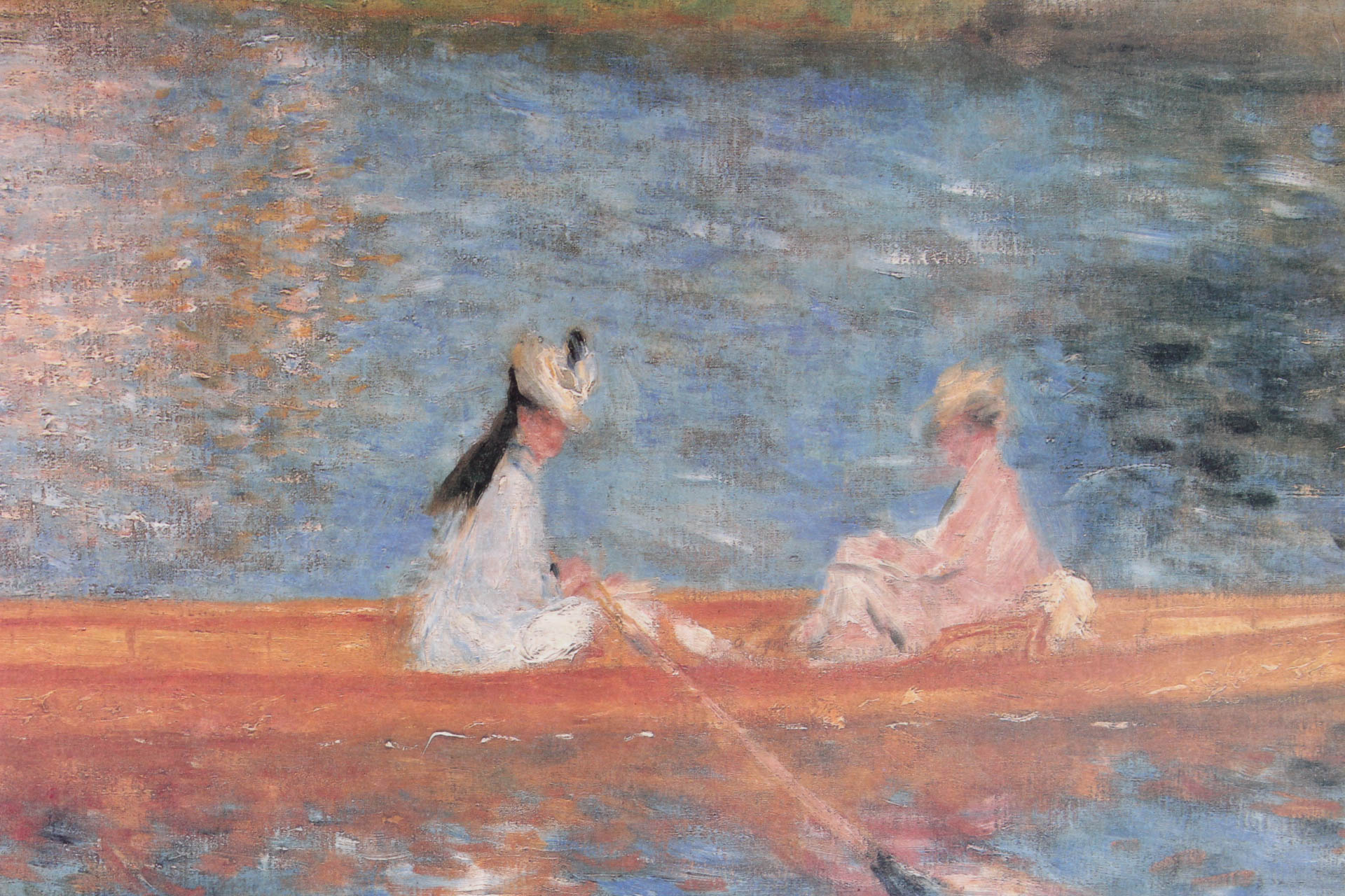 Offset Lithographic Reproduction After Renoir "Boating on the Seine "
