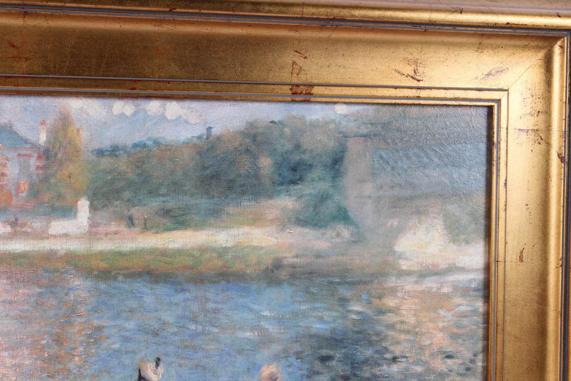 Offset Lithographic Reproduction After Renoir "Boating on the Seine "