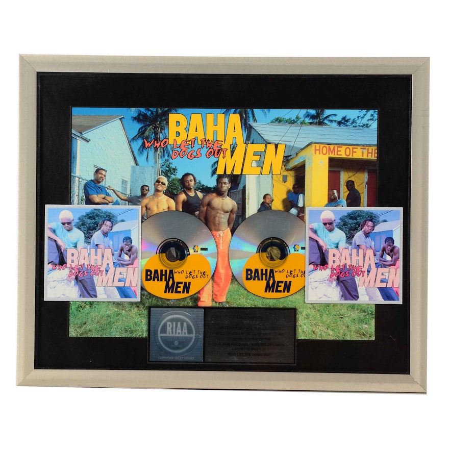 Baha Men Q102 Award Display