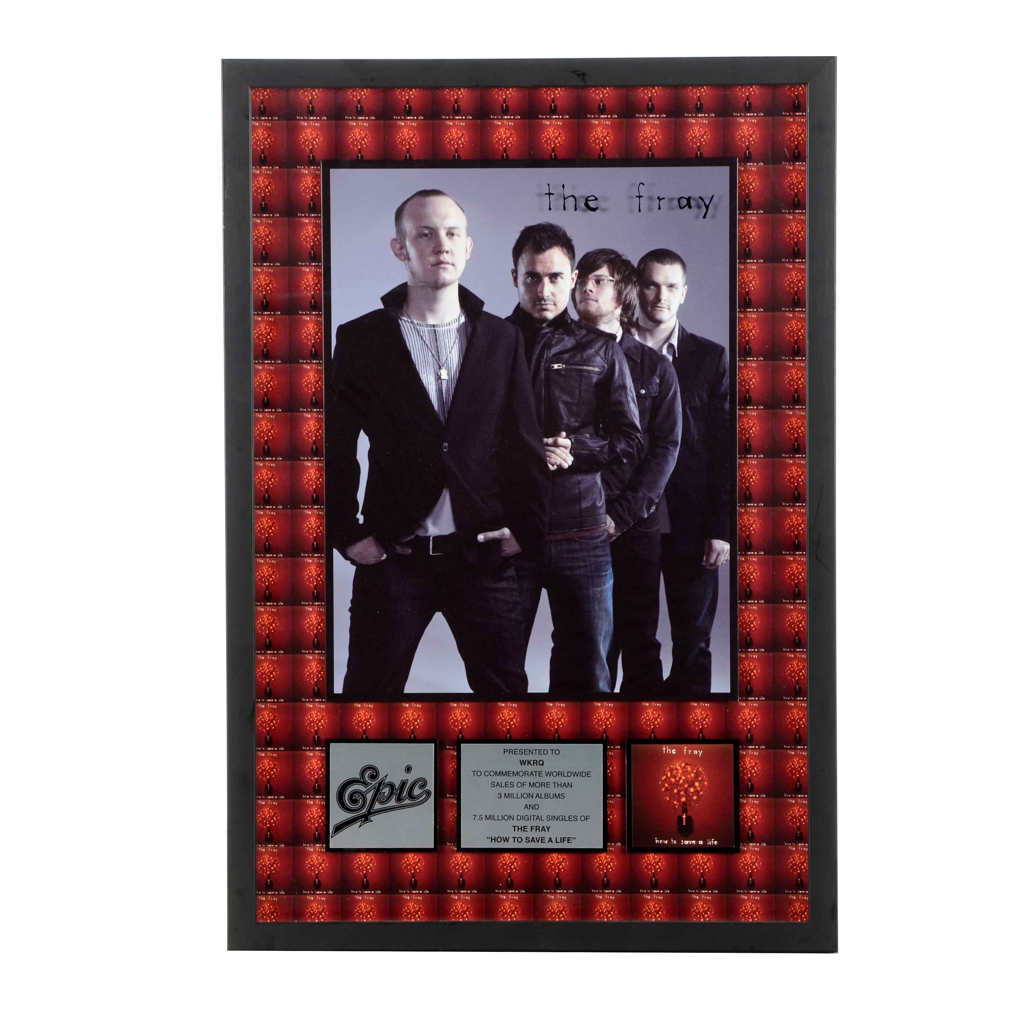 The Fray Q102 Award