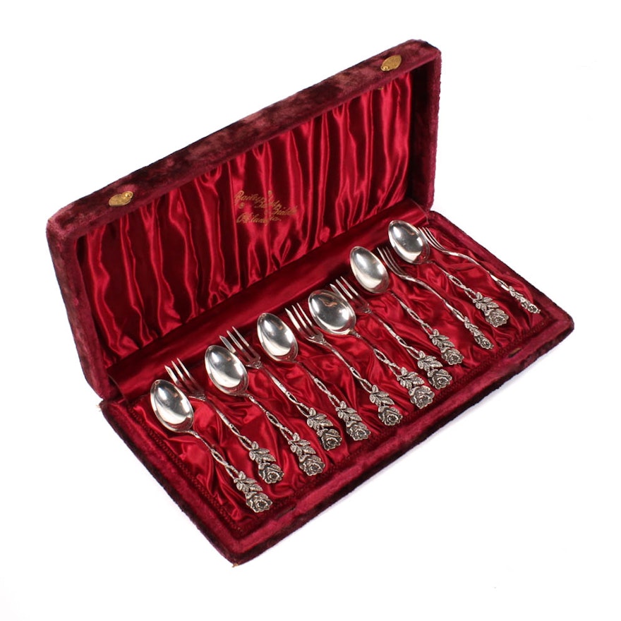 835 Silver Collector's Spoons and Forks