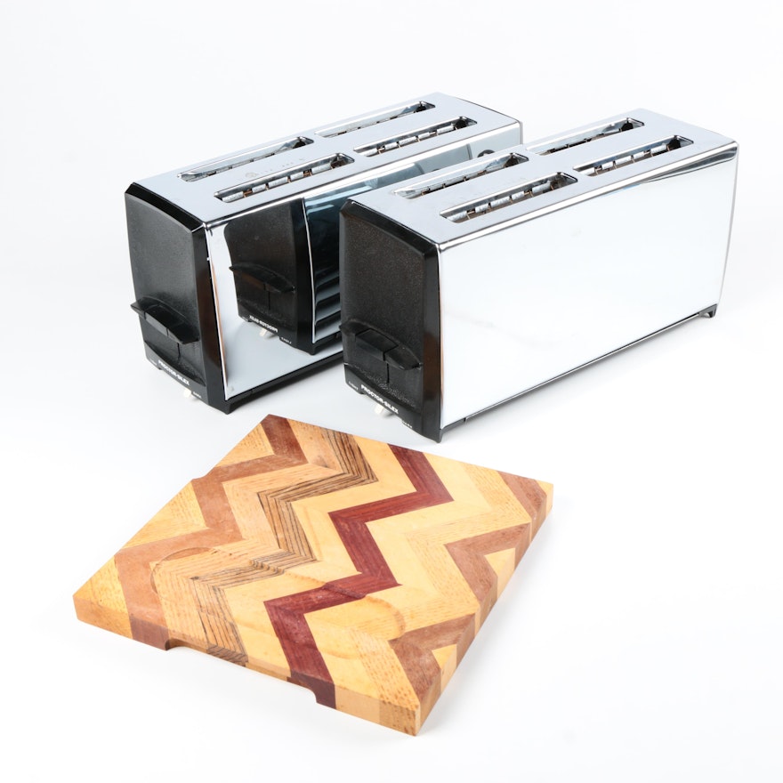 Proctor Silex Toasters and Cheese Board