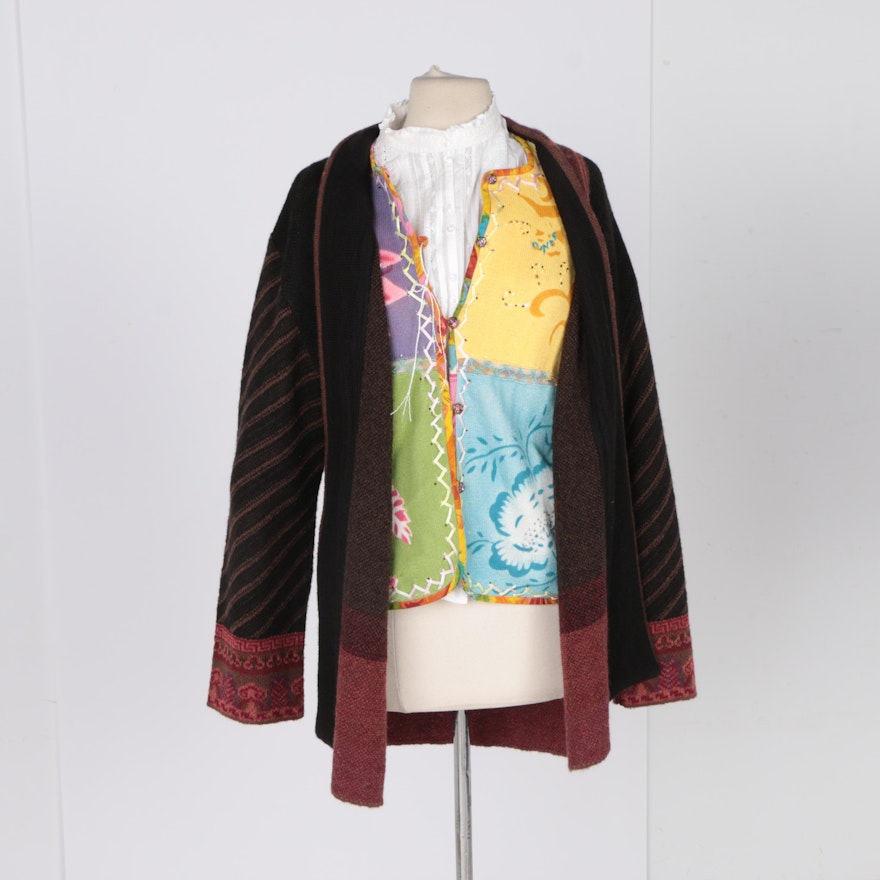 Blouse and Cardigans Including Norm Thompson