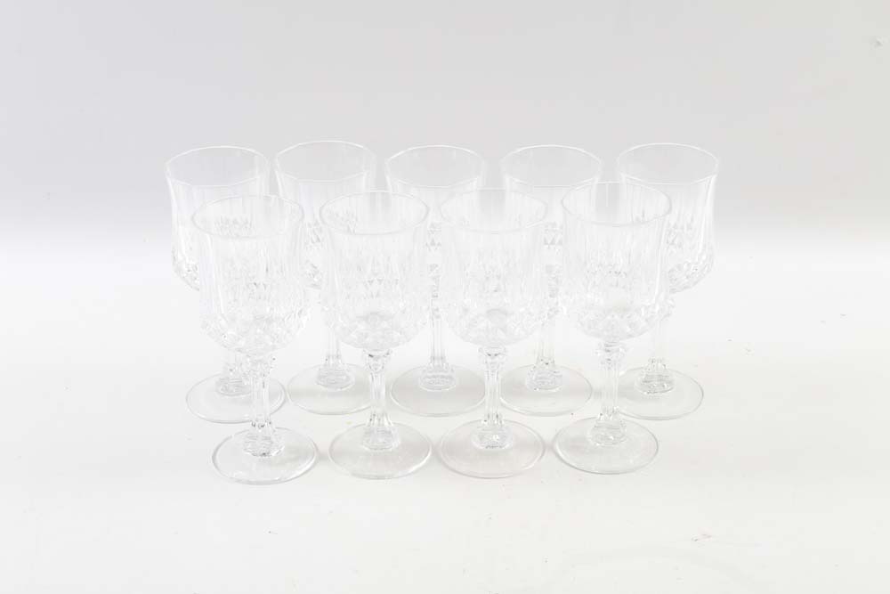 Cristal D'Arques "Longchamp" Wine Glasses