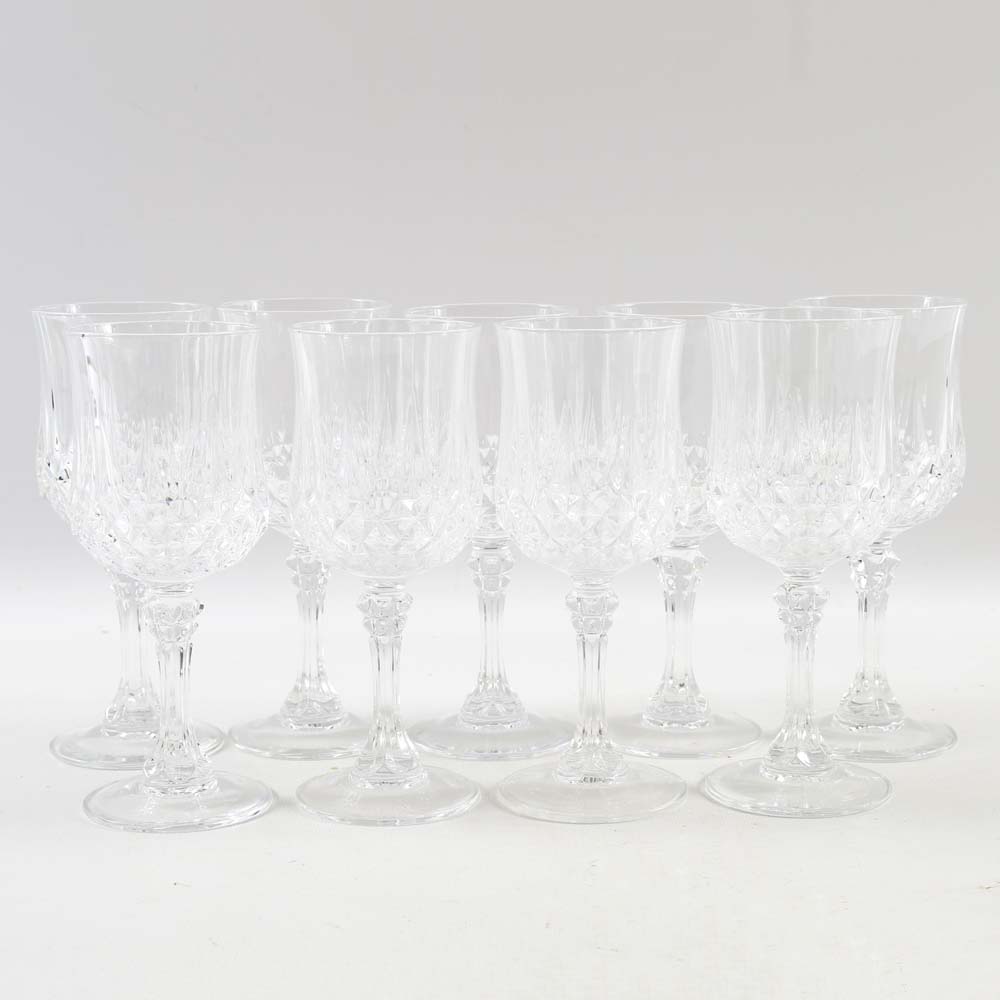 Cristal D'Arques "Longchamp" Wine Glasses